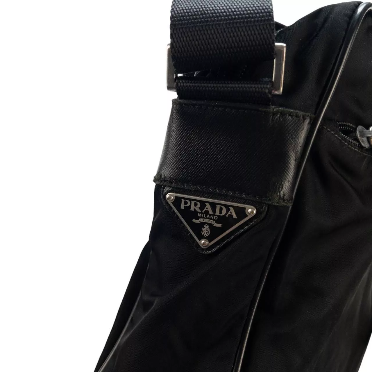Prada Bags Luggage Vintage Prada Crossbody Bag Black