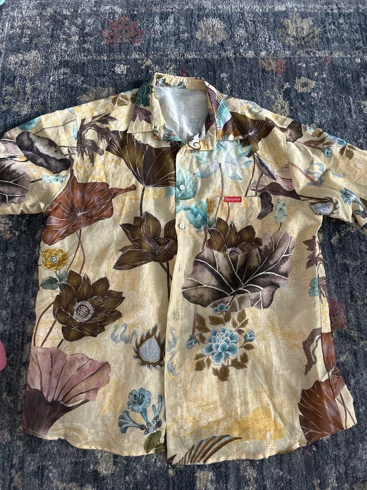 Other Shirts Button Ups Other Custom shirt Yellow