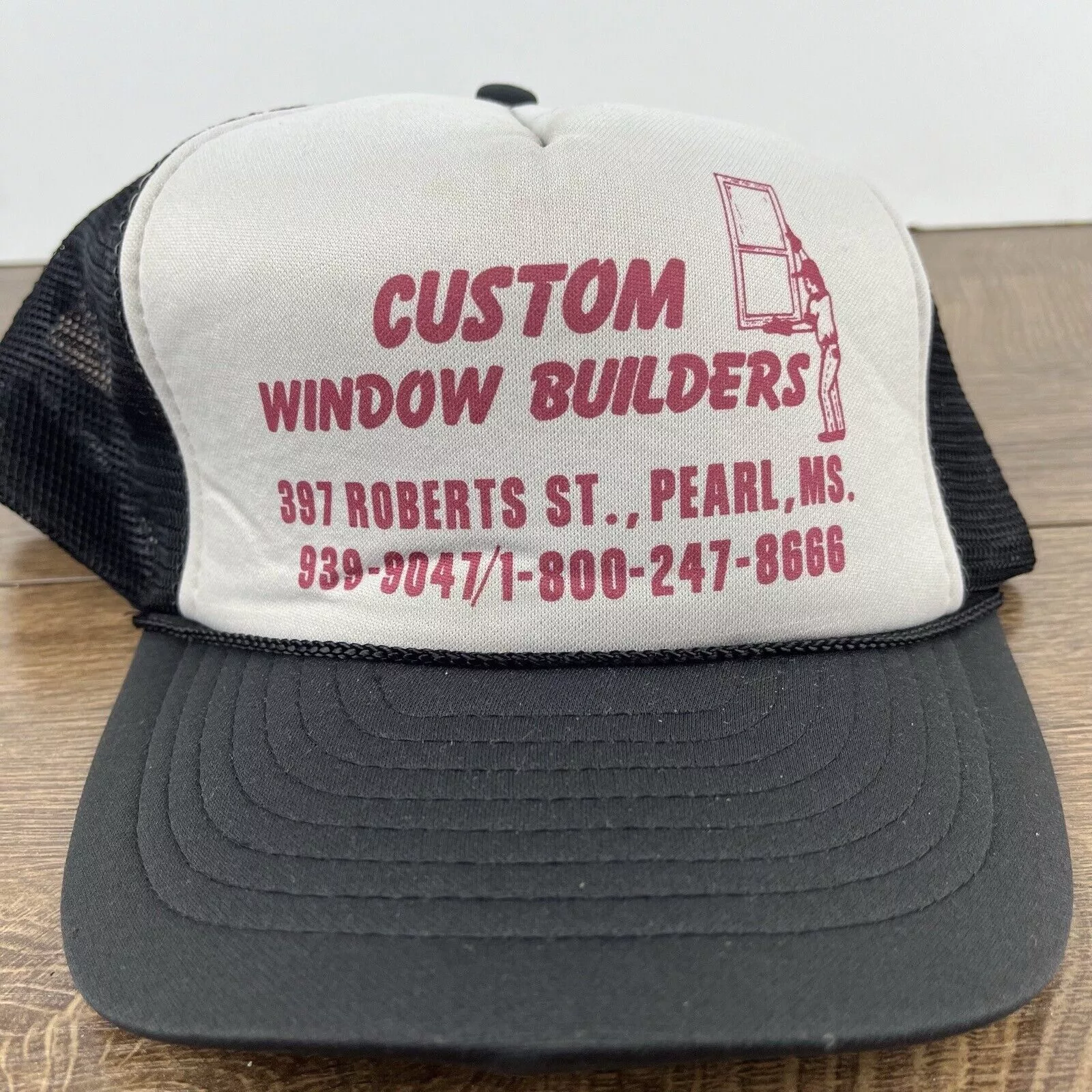 Other Hats Other Custom Window Builders Snapback Hat Black Hat Adjustable Bla