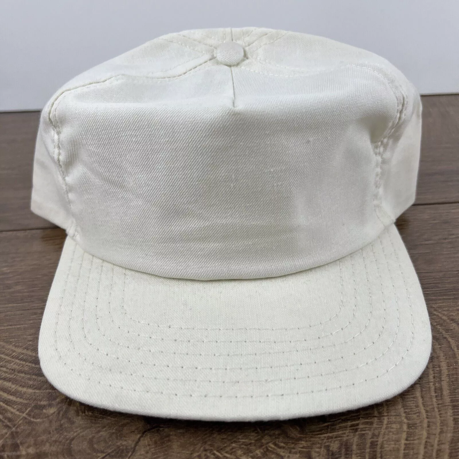 Other Hats Other Plain White Hat White Hat Plain Adjustable Snapback Adult Si