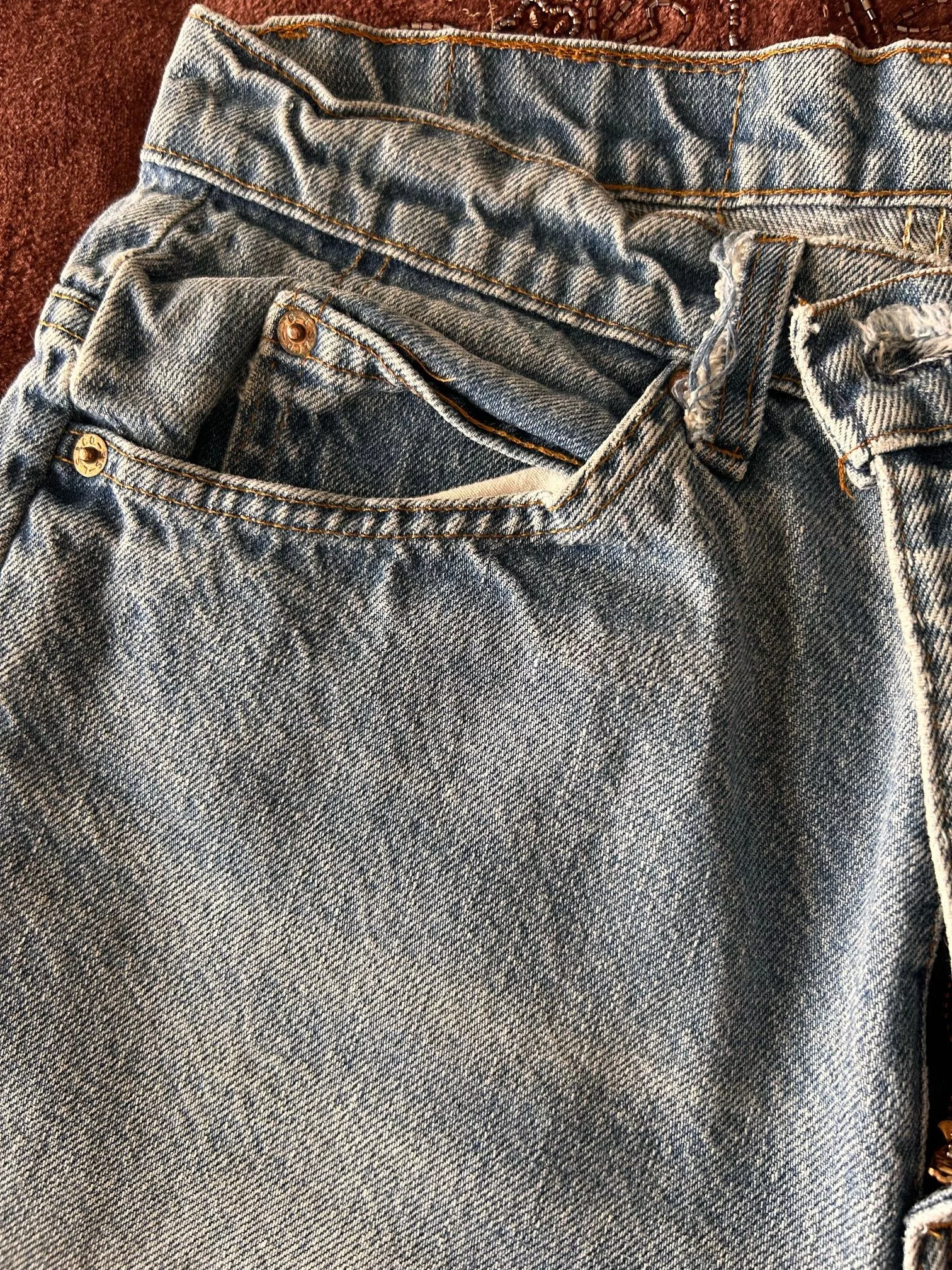 Levi's Denim 1983 Jeans Levi's 509 made USA/SF orange tab Blue