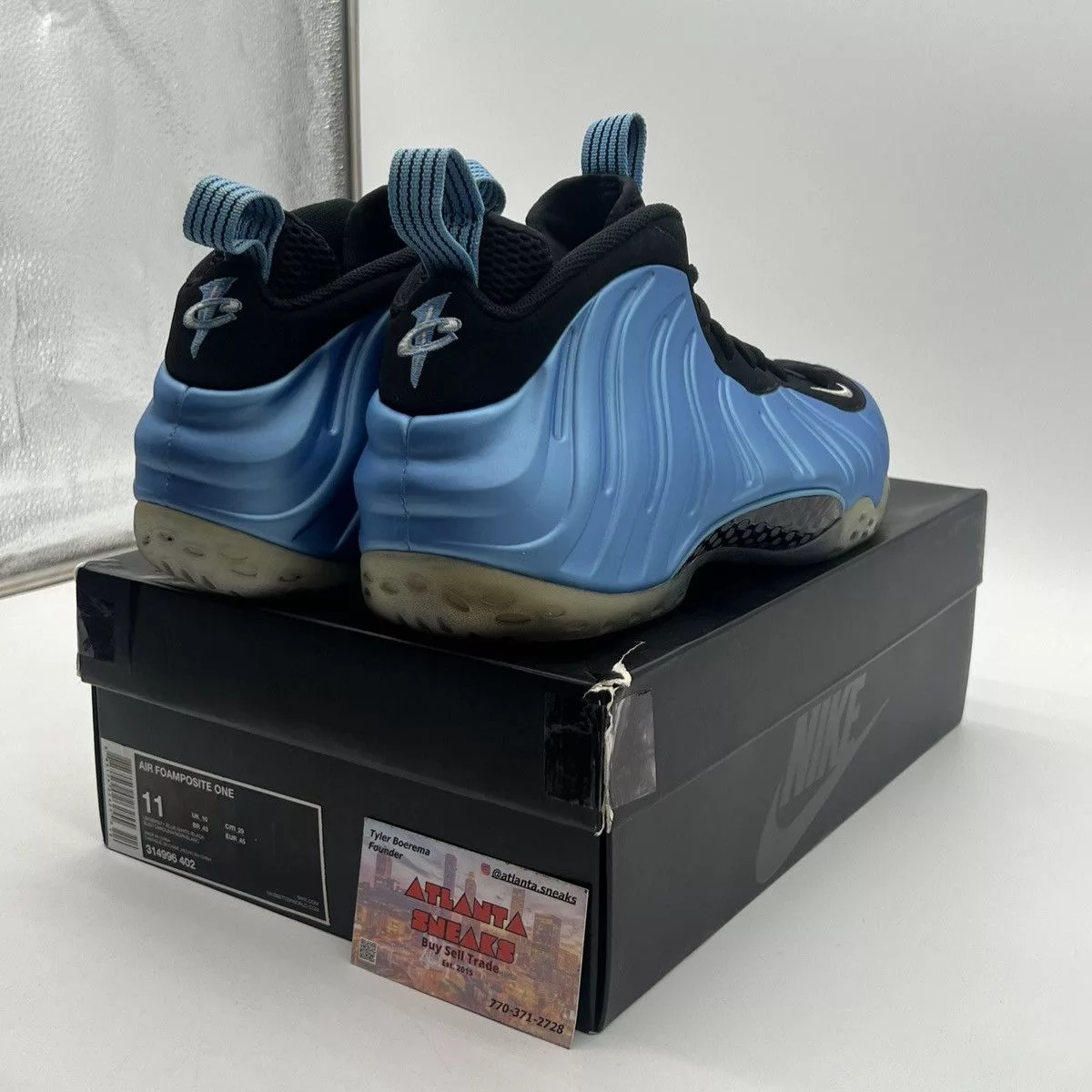 Nike Low Top Sneakers Nike Air Foamposite one university blue