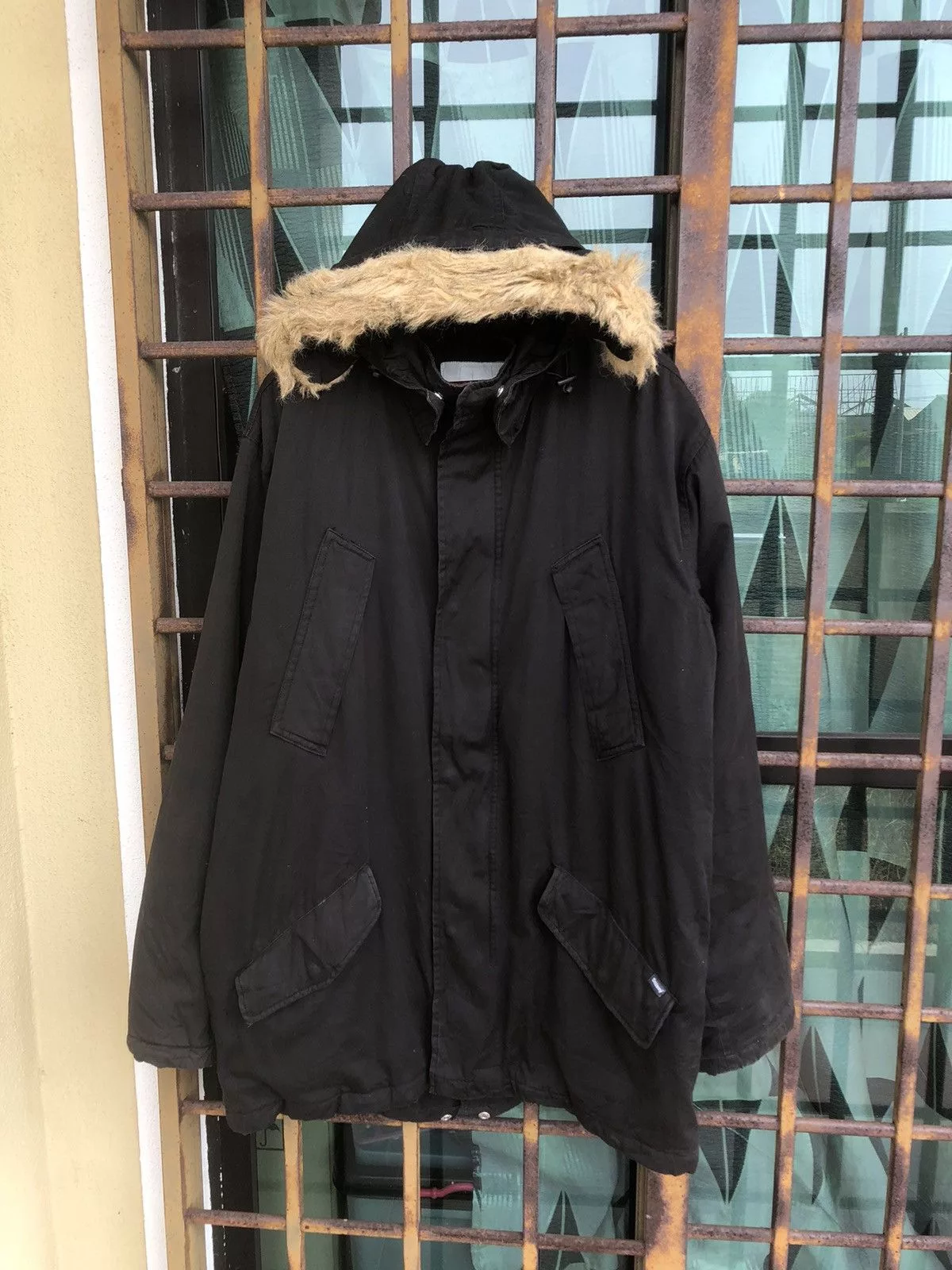 Stussy Parkas Stussy Thermolite Insulation Parka Jacket Black
