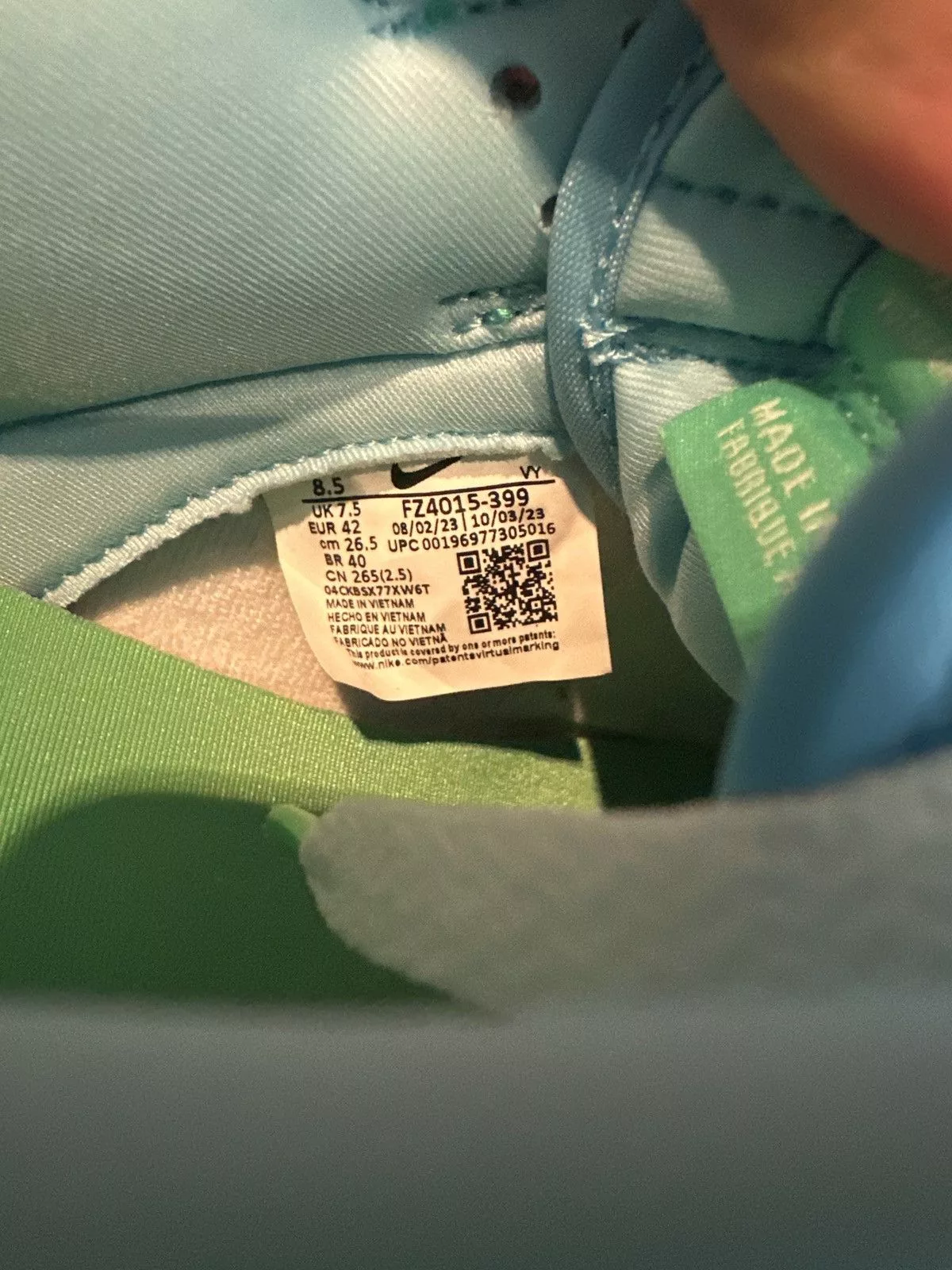 Nike Low Top Sneakers Nike Sb Green