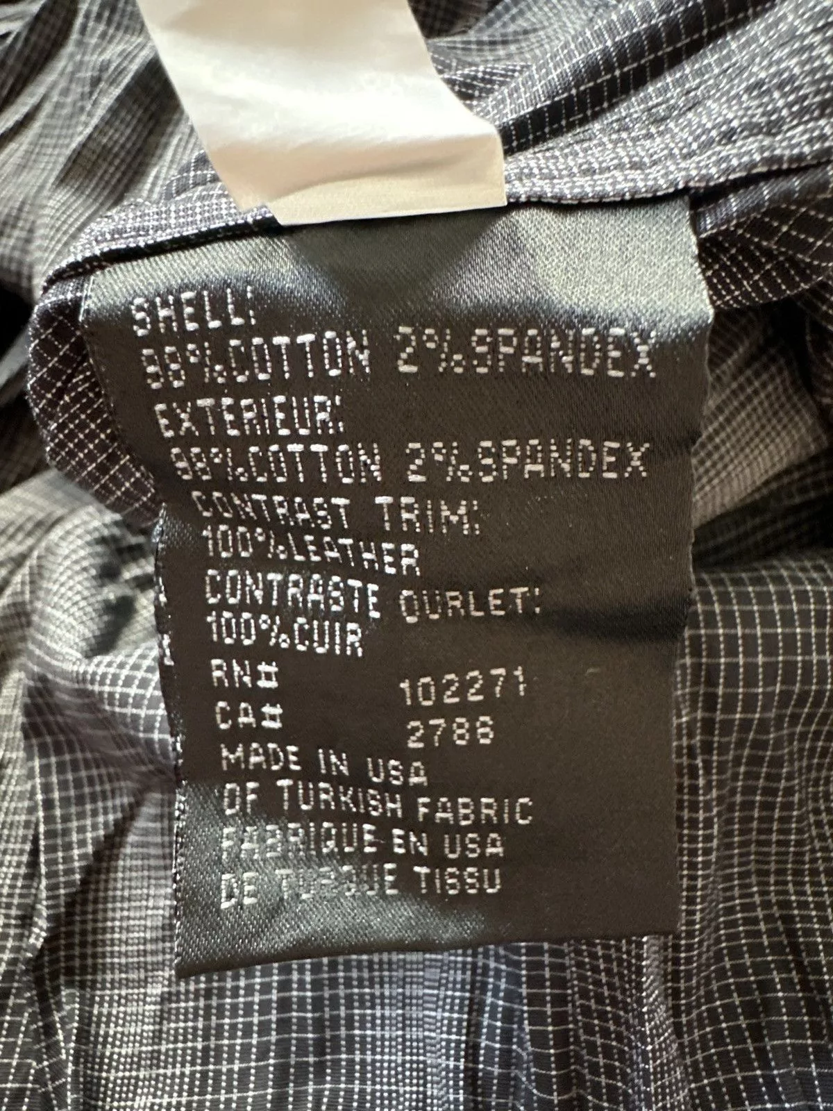 Rogue Shirts Button Ups Rogue Grey / Black Patterned Long-Sleeve Button-down Medium Gray