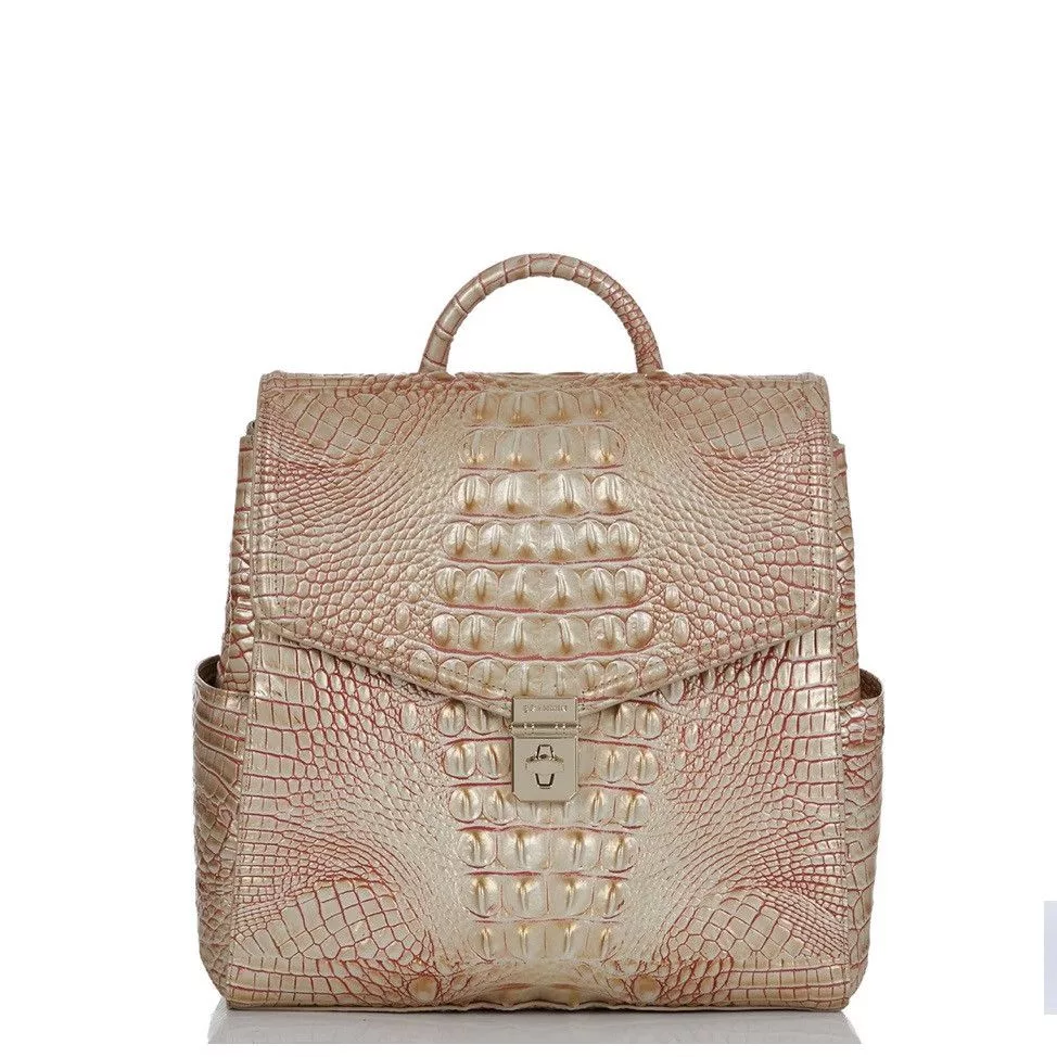 BRAHMIN Backpacks BRAHMIN Liz Backpack Beige