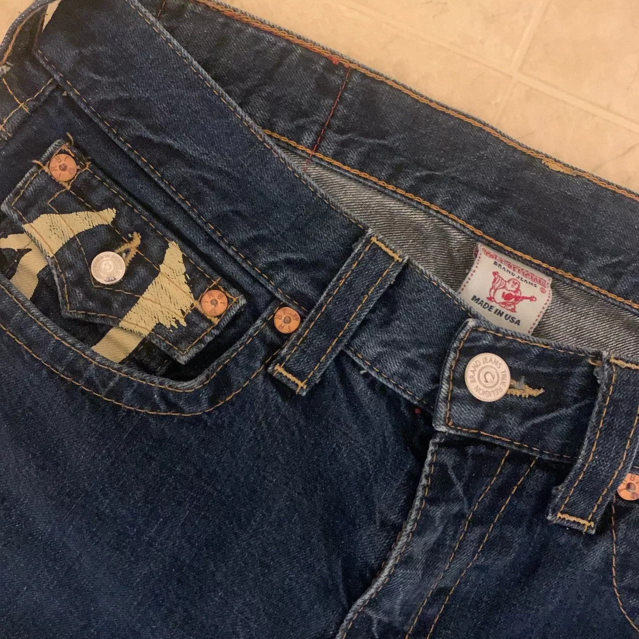 True Religion Denim Flared True Religion’s Blue