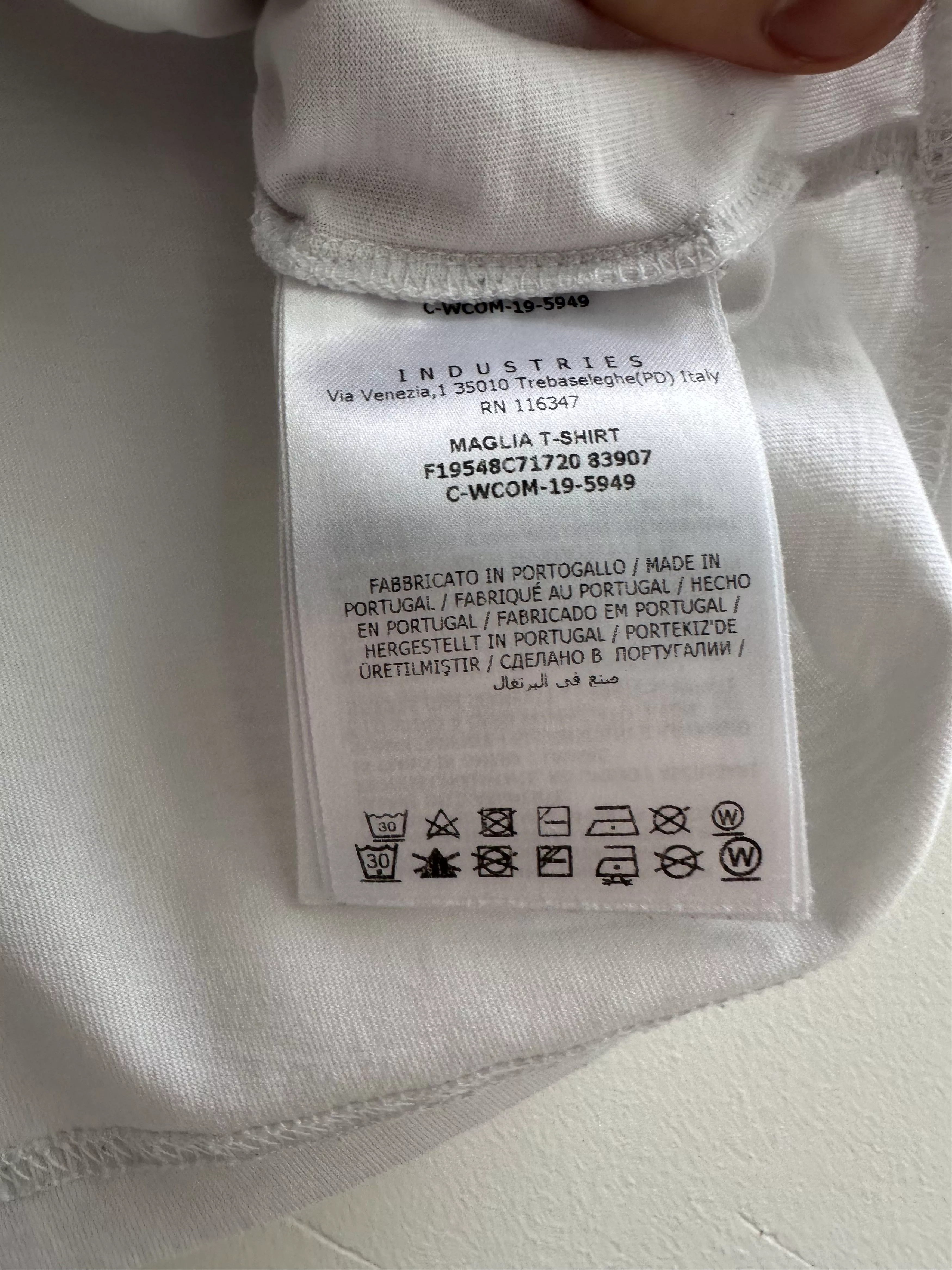 Moncler Long Sleeve T Shirts Moncler t shirt White