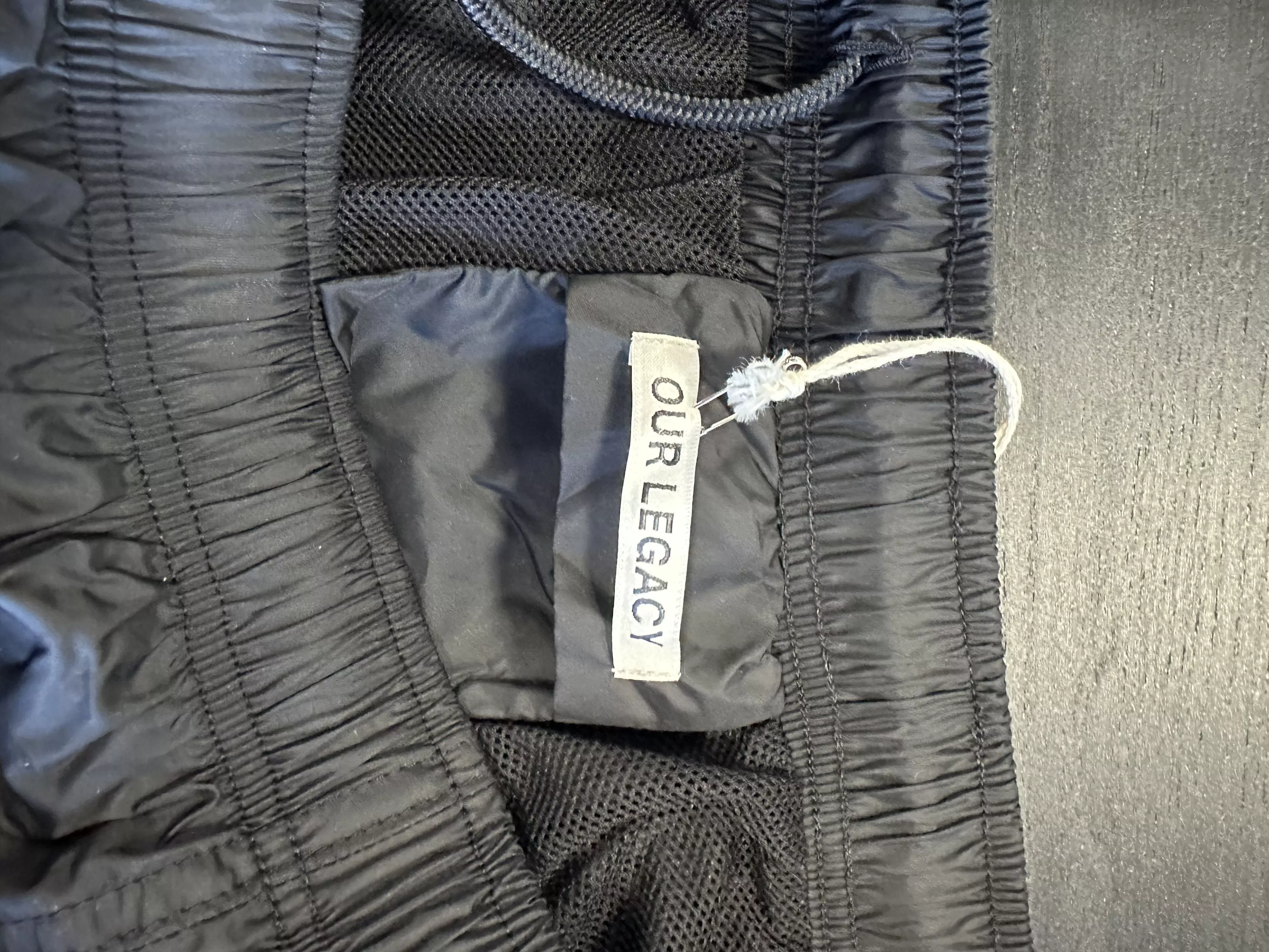 Our Legacy Swimwear Our Legacy Drape Tech Trunks Black