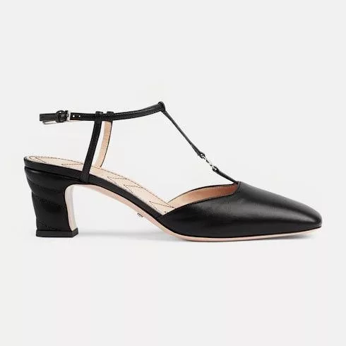 Gucci Miscellaneous Gucci Petite GG Slingback Pumps SIZE 36.5 Black