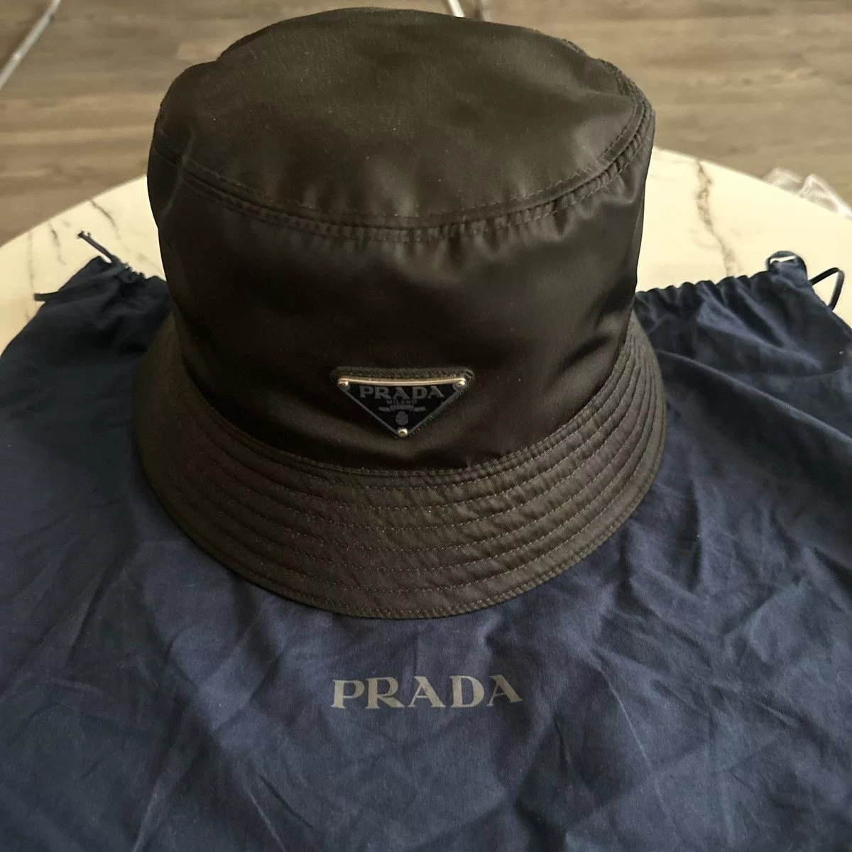 Prada Hats Prada Bucket hat Black