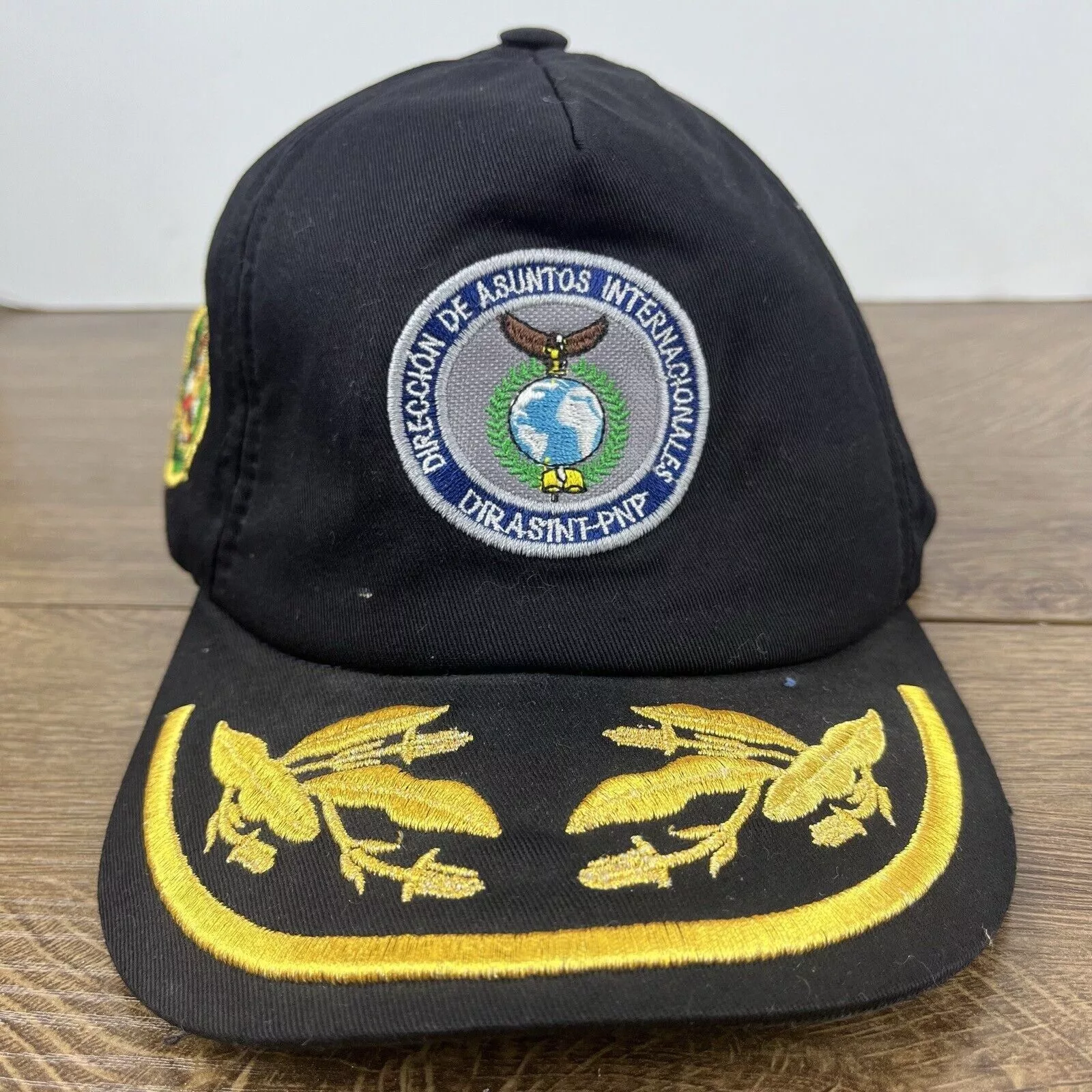 Other Hats Other Direccion De Asuntos Hat Dirasint PNP Adjustable Hat Black H