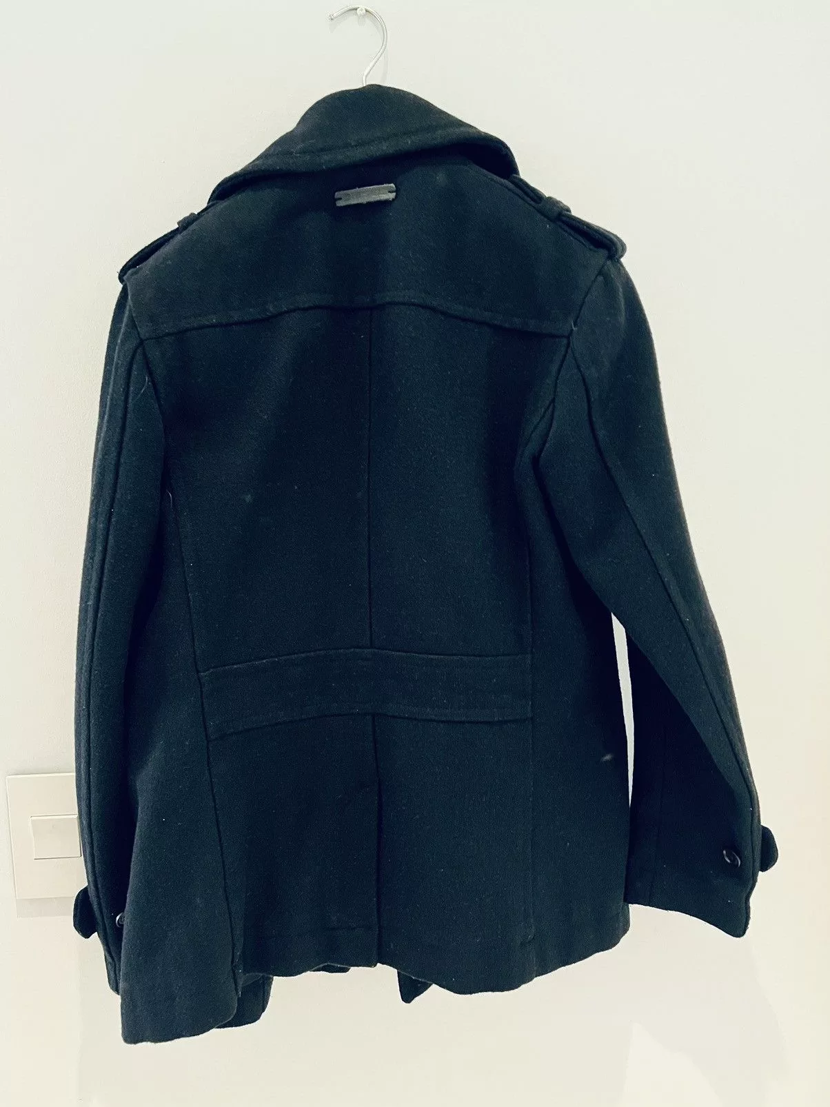 Diesel Heavy Coats Diesel black peacoat