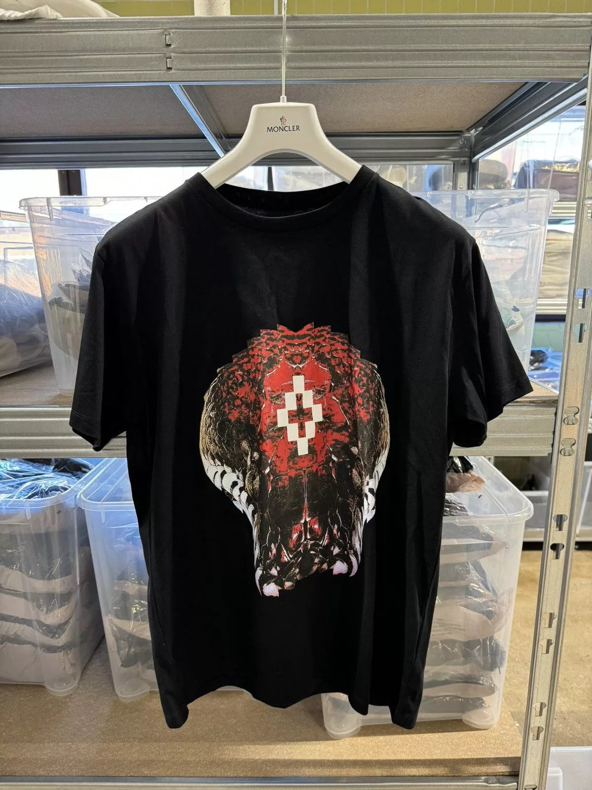 Marcelo Burlon Short Sleeve T Shirts Marcelo Burlon Logo T-Shirt Black
