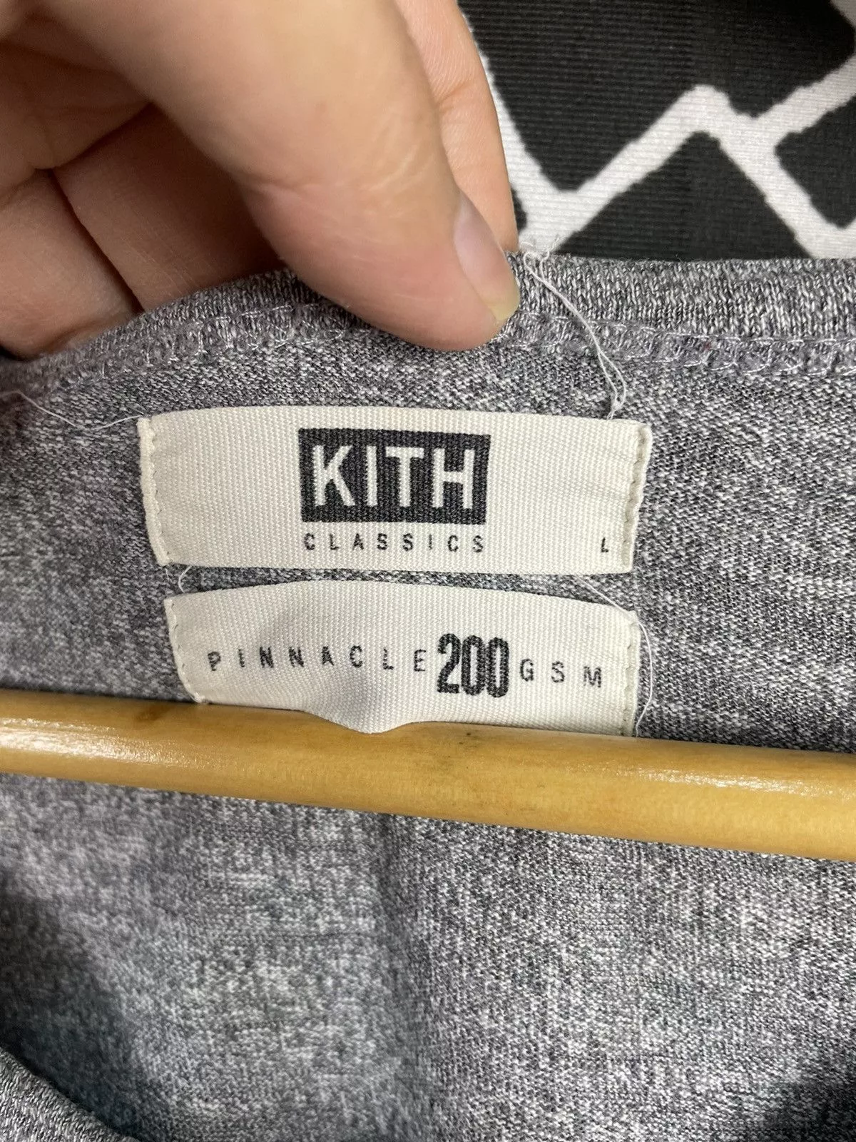 Kith Short Sleeve T Shirts Kith Classic Essential Tshirt Gray