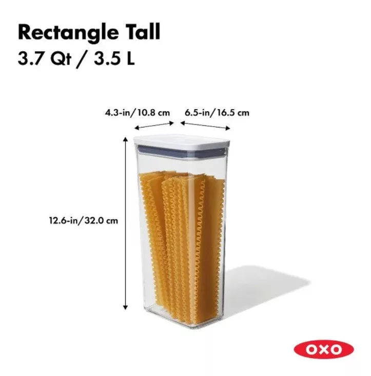 RECTANGLE TALL 3.7 QT