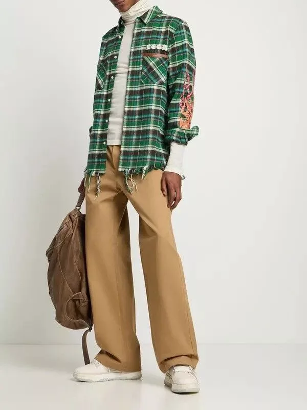 Amiri Casual Pants AMIRI Tan Baggy Work Trousers Brown