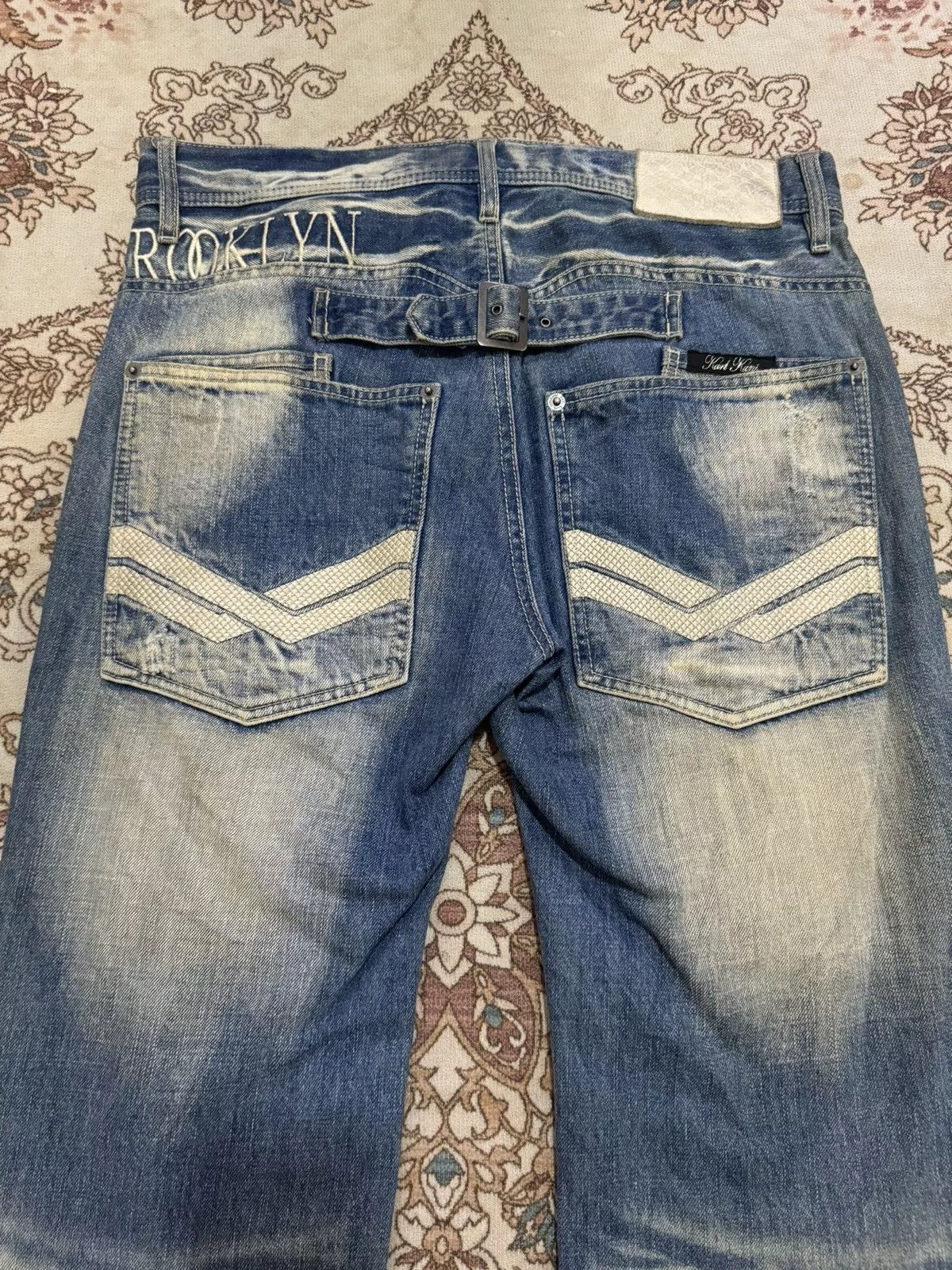Karl Kani × Vintage Vintage Y2K Karl Kani Denim Blue Streetwear