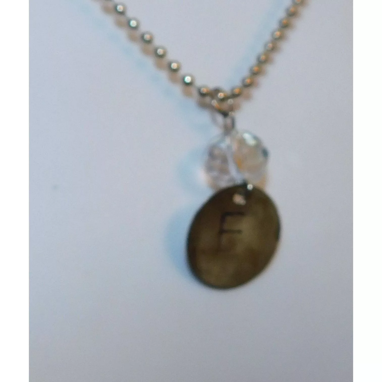 Other Necklaces Other Sterling Silver E Necklace