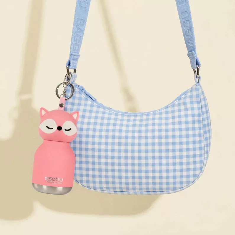 Stainless Water Bottle Mini Bestie Pink Fox