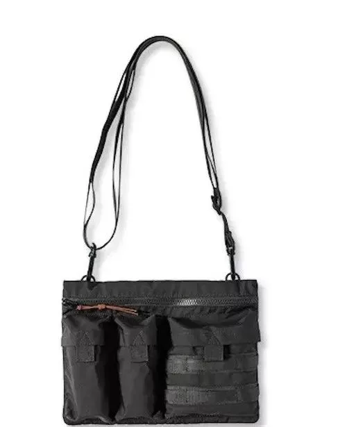 Japanese Brand Bags Luggage Japanese Brand Japanese Pocket Shoulder Bag Black Streetwear