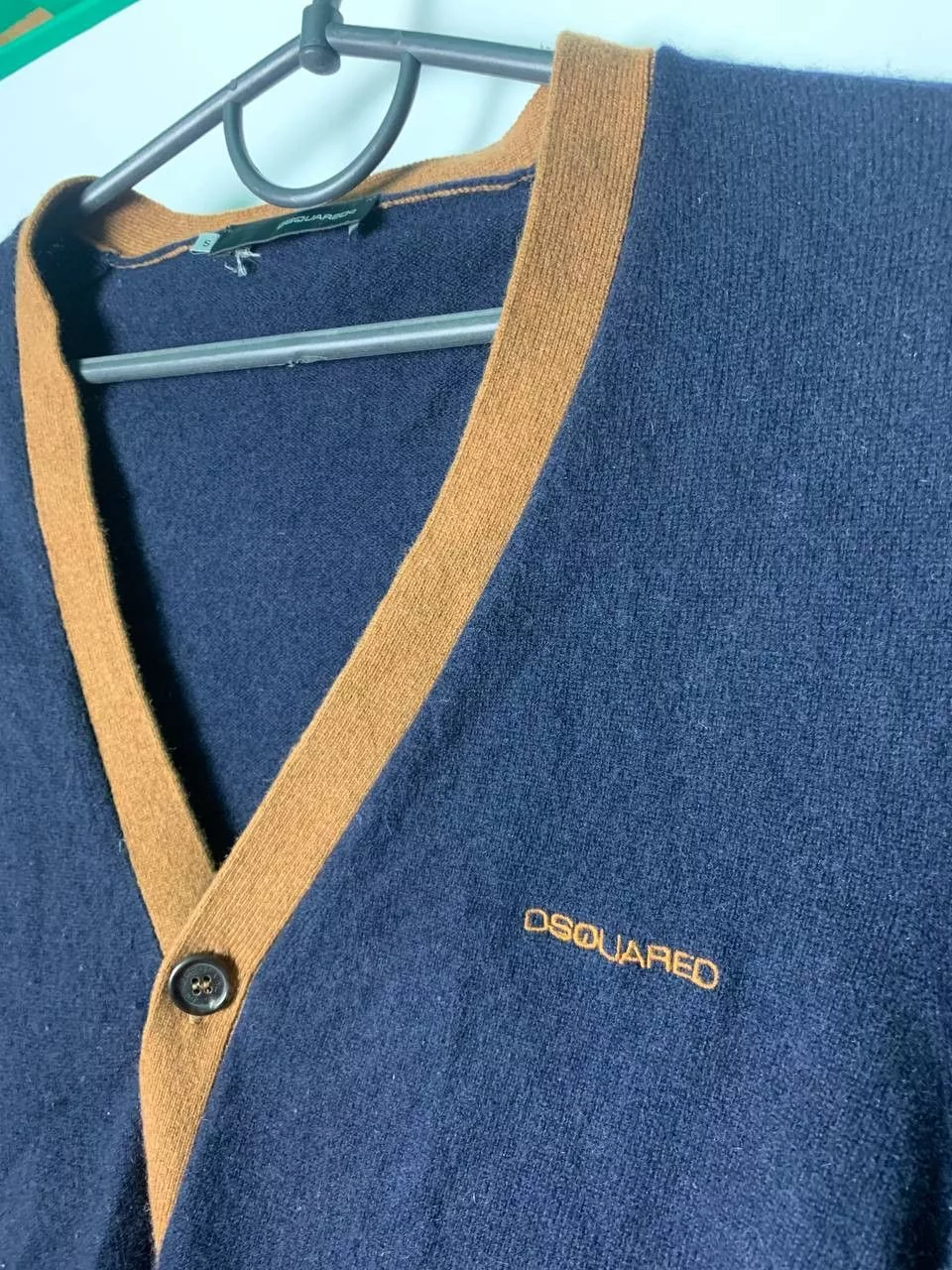 Dsquared2 Sweaters Knitwear Dsquared2 × Vintage Vintage streetwear luxury Wool Cardigan Dsquared Size s Blue