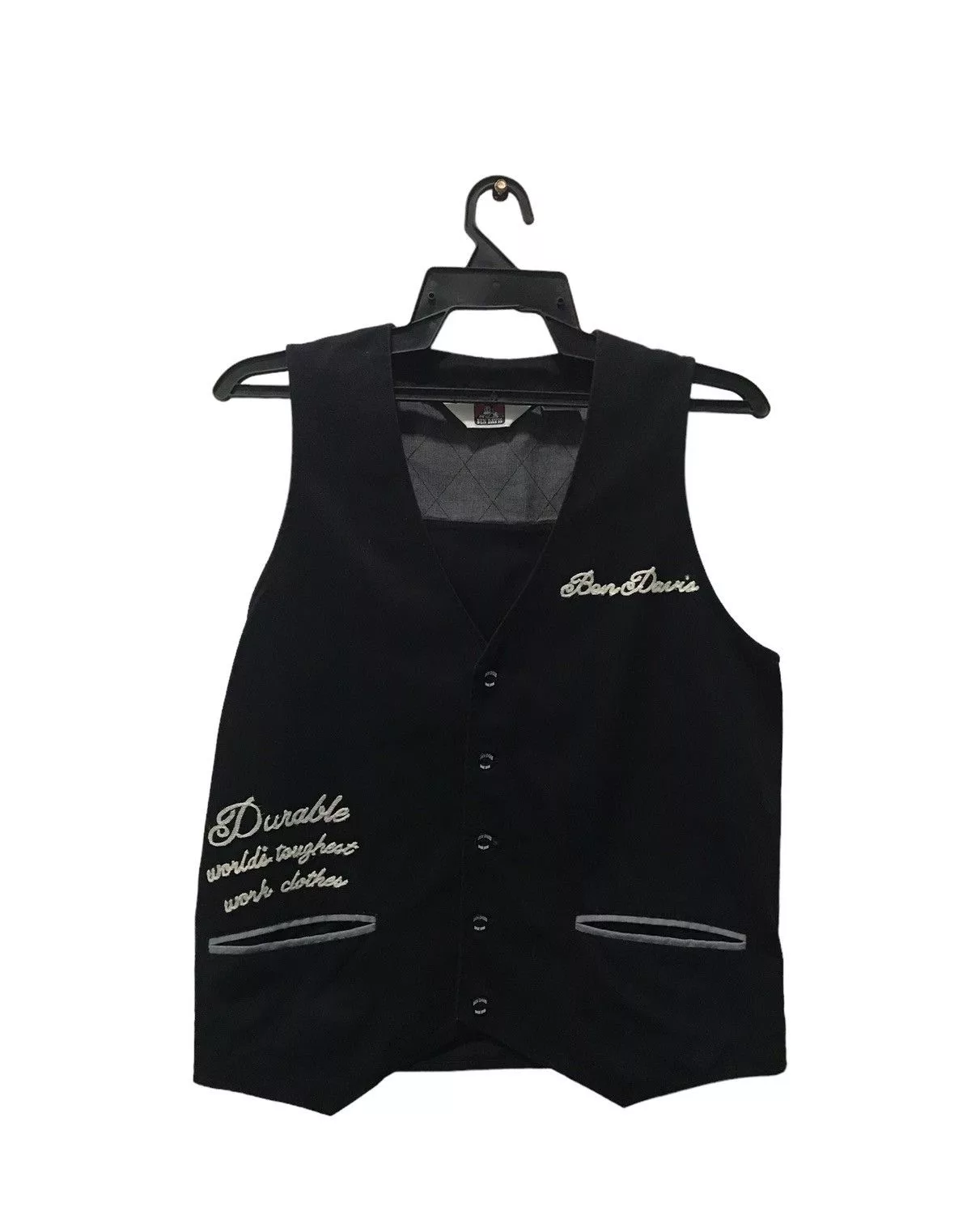 Ben Davis Vests BEN DAVIS VEST Black