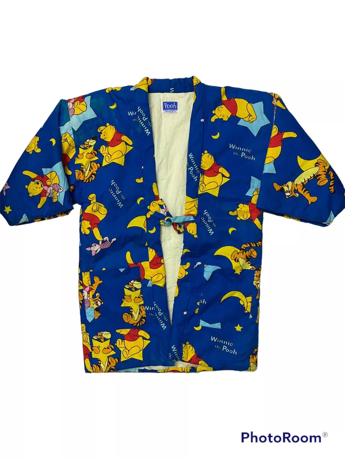 Disney Bombers Disney Pooh Full Print Printed Pyjamas Blue