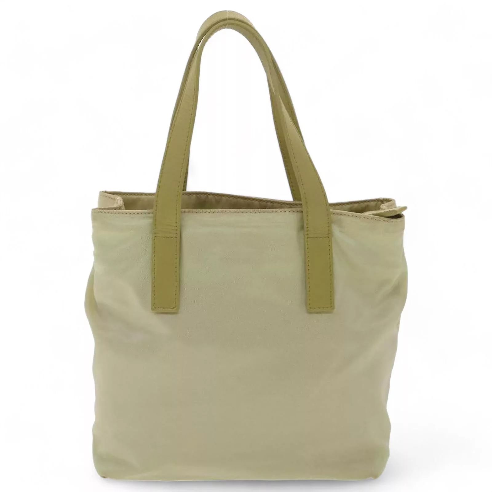 Prada Handle Bags Prada - Tessuto Basic Nylon Lino Beige Handbag City Card