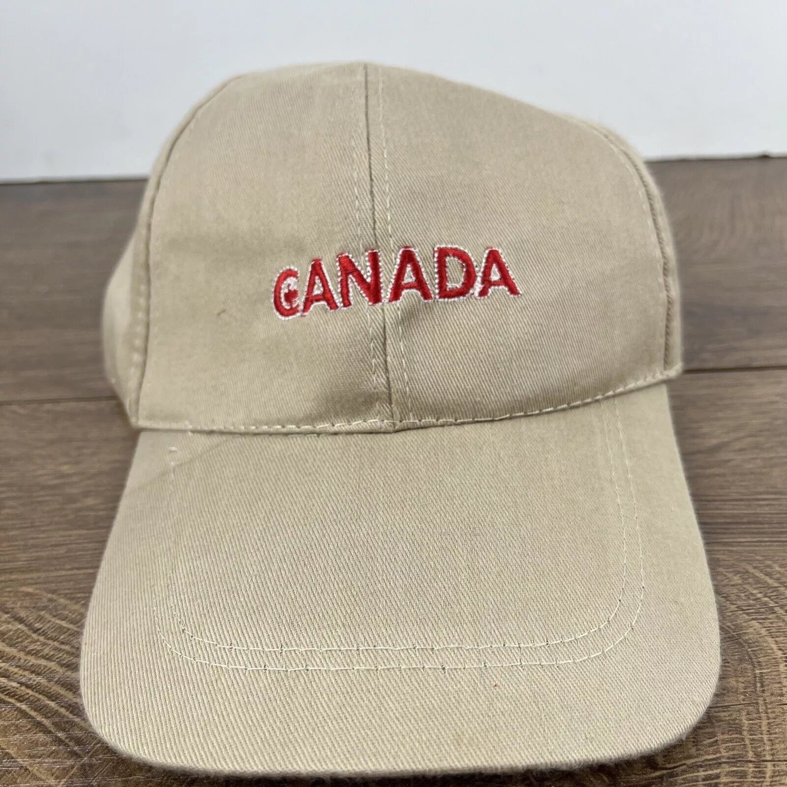 Other Hats Other Canada Hat Canada Brown Adjustable Hat Adult Size Hat Brown