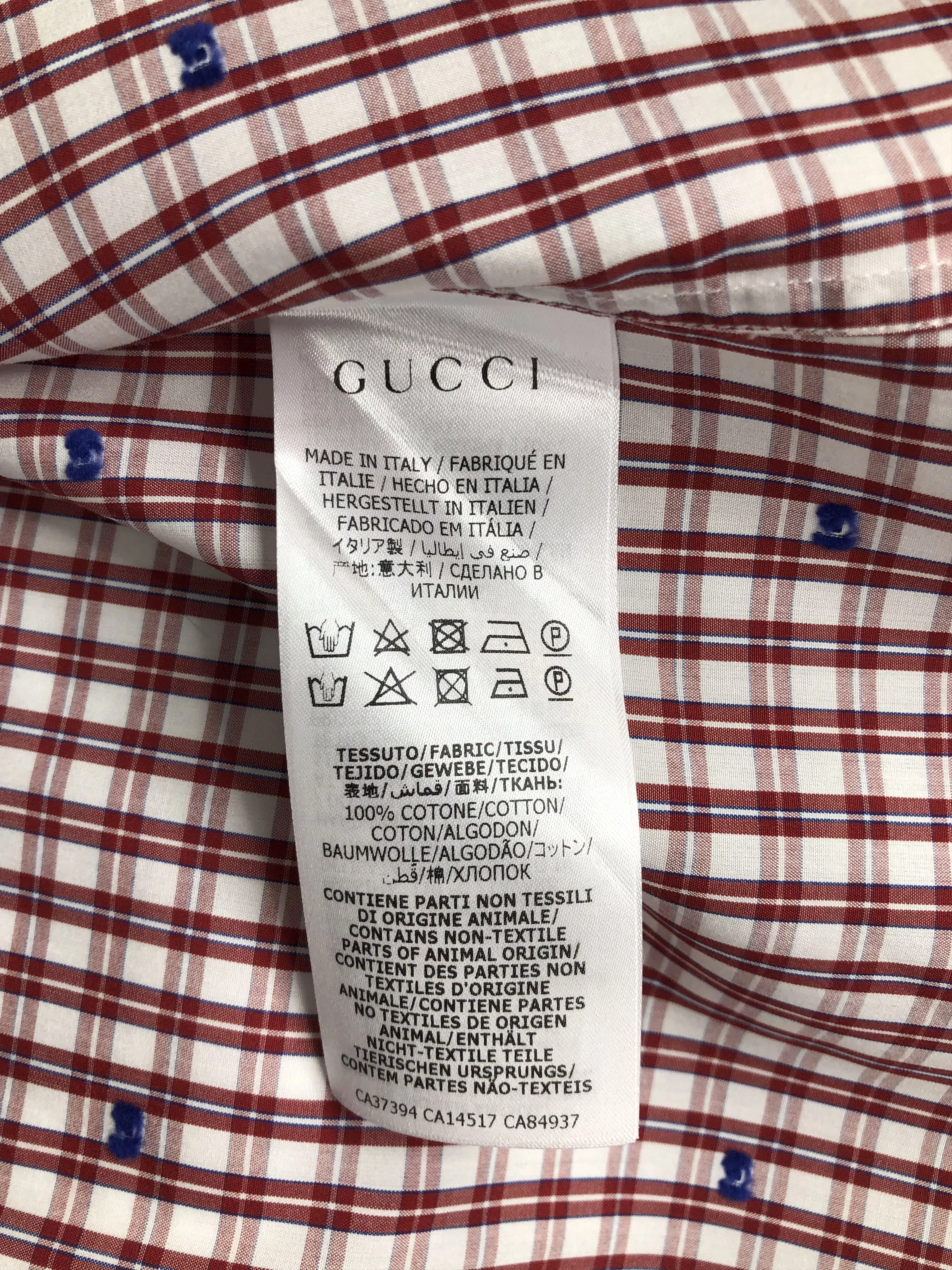 Gucci Shirts Button Ups Gucci Checkered 'G' Shirt Multi
