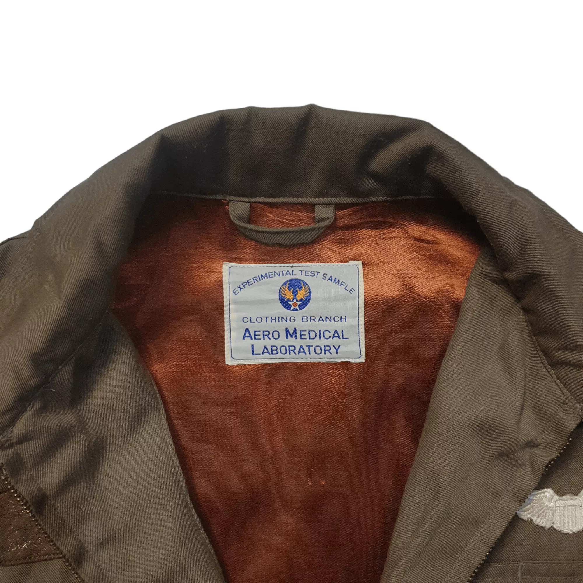 Buzz Rickson's Parkas Buzz Rickson's × Toyo Enterprises Buzz Ricksons Aero Medical Laboratory Test Sample Jacket Brown