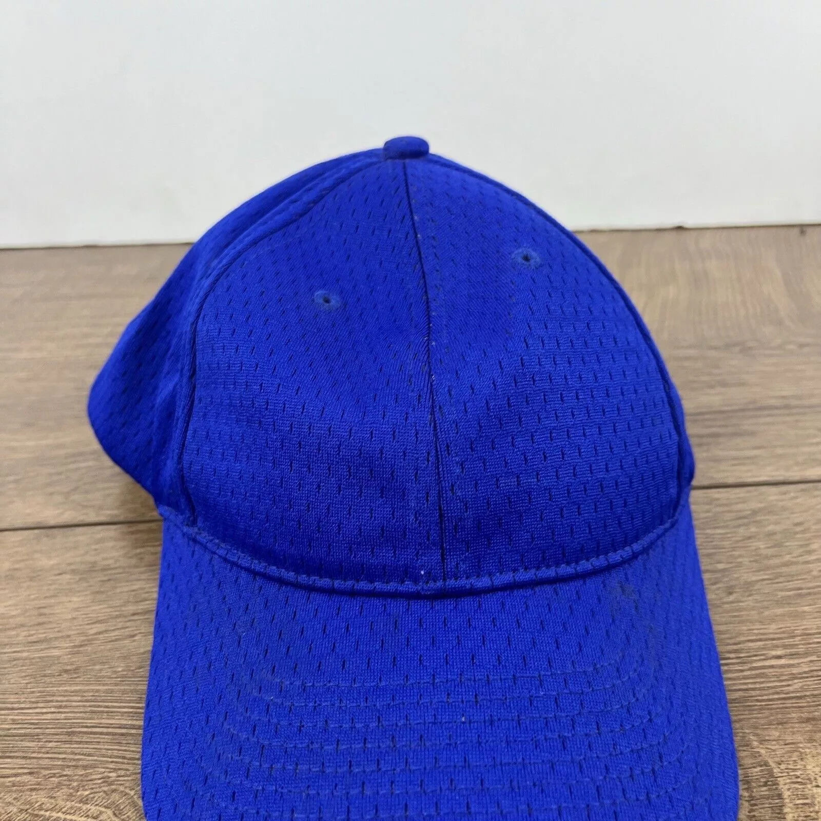 Other Hats Other Plain Blue Hat Blue Adjustable Hat Blue Adult Size Baseball