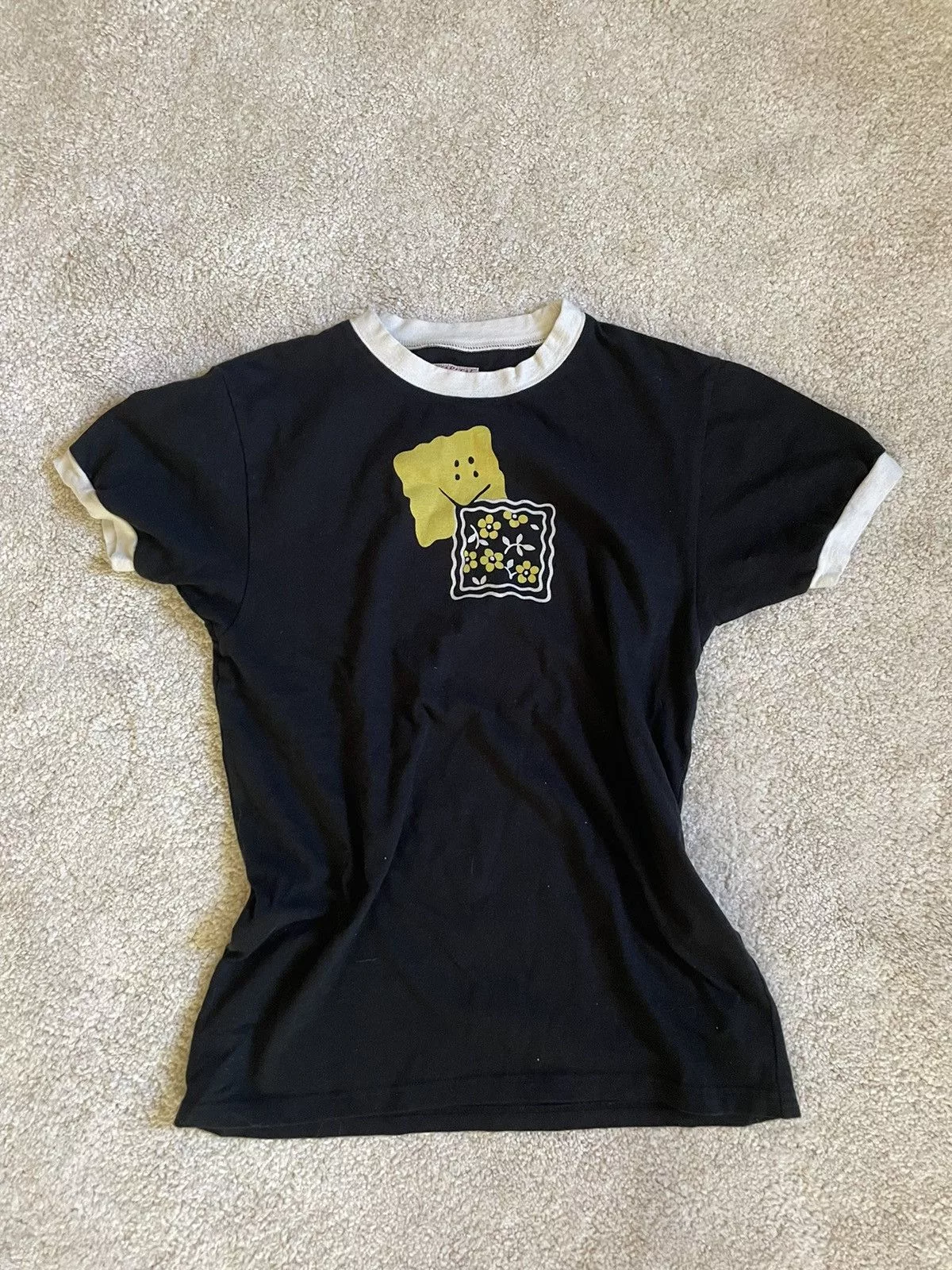 Kapital Short Sleeve T Shirts Black Kapital Ringer Tee