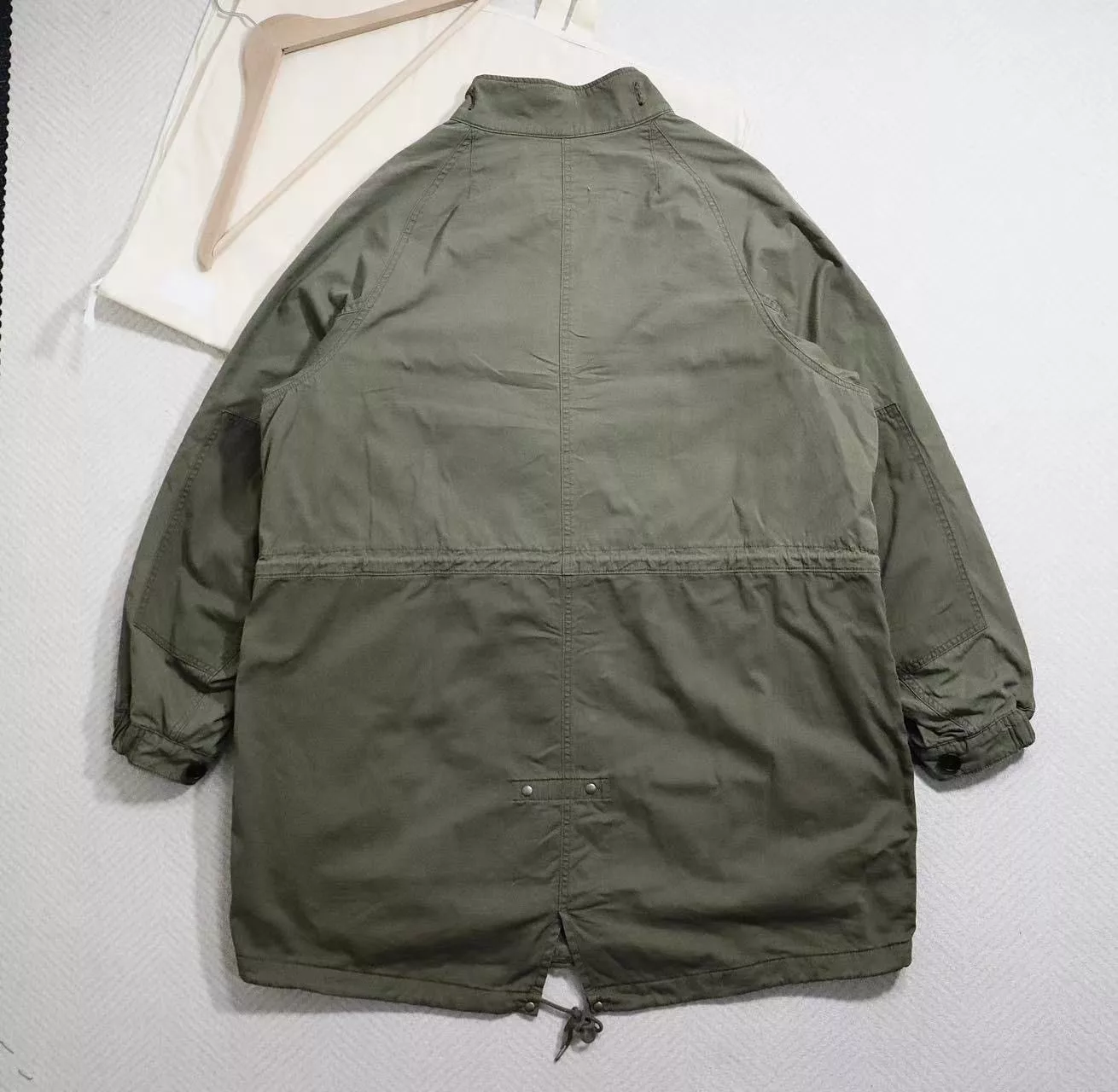 Visvim Parkas Visvim 23aw Spot Six Five Fishtail Parka Green