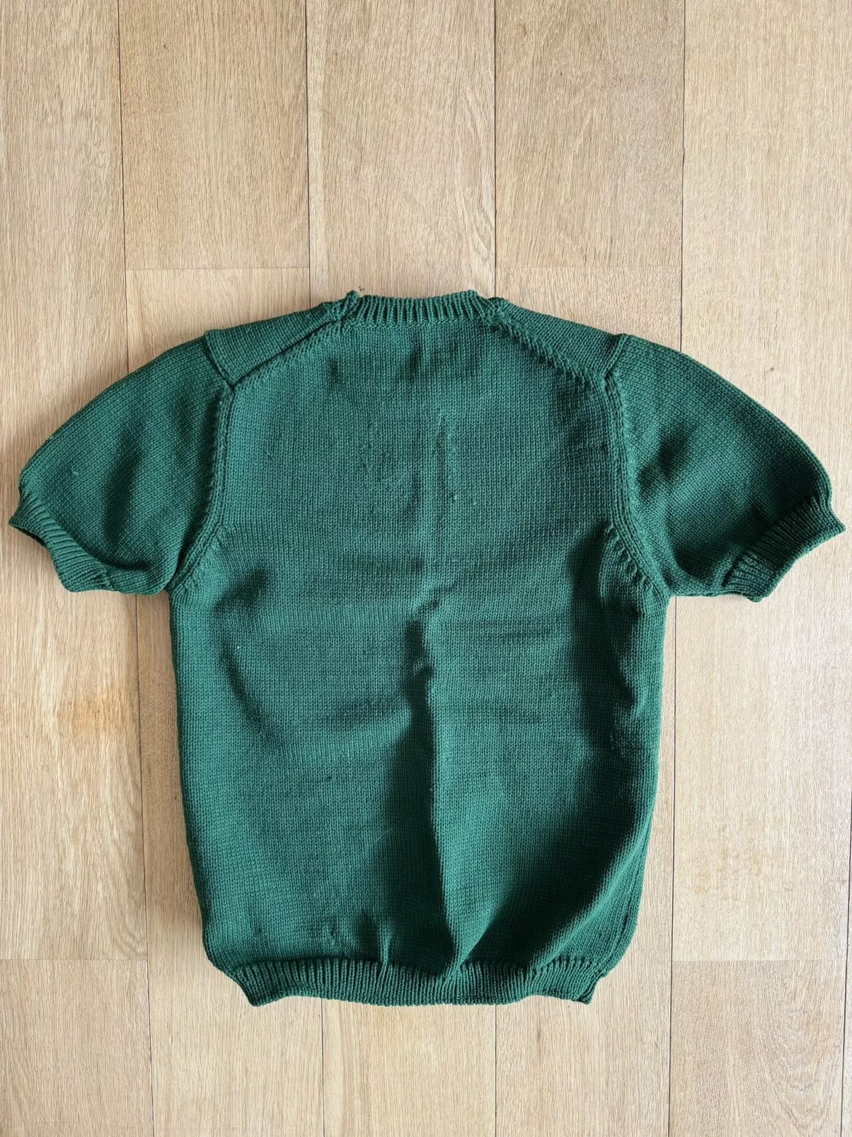 Jil Sander Sweaters Jil Sander Short Sleeve Knit Green
