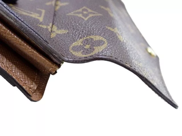 Louis Vuitton Wallets Louis Vuitton Sarah Monogram Leather Brown Wallet