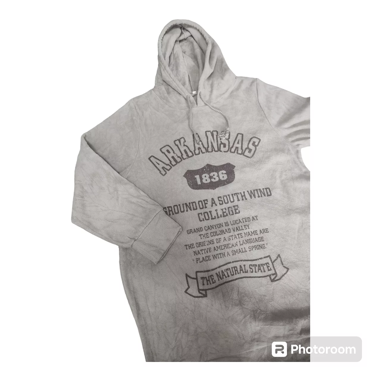 Other Sweaters Other × The Unbranded Brand ARKANSAS FLEECE PULL OVER SWEATER Brown Streetwear