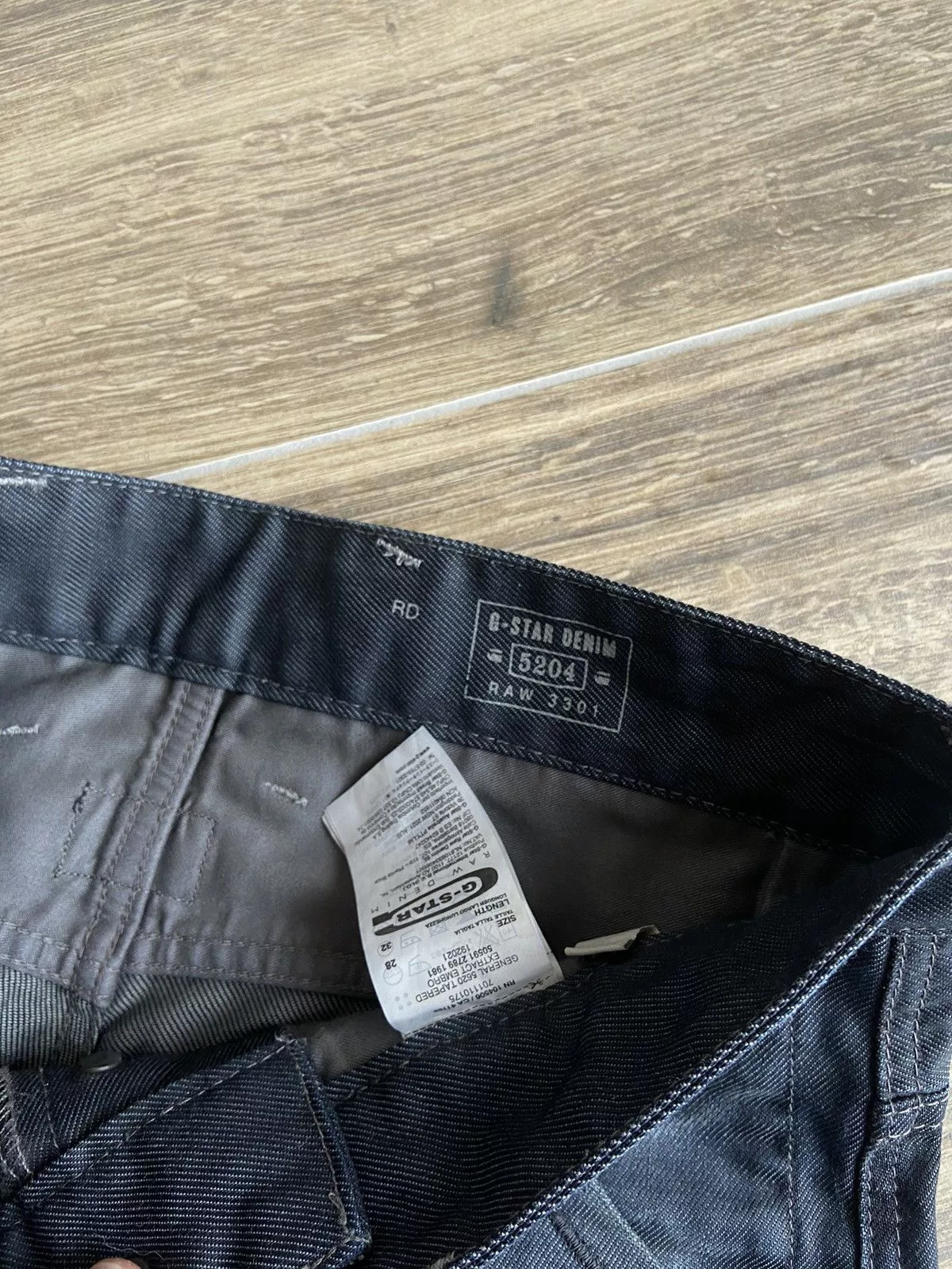 G-Star Denim G-Star × Vintage Vintage G star Raw denim cargo pants mens y2k Blue