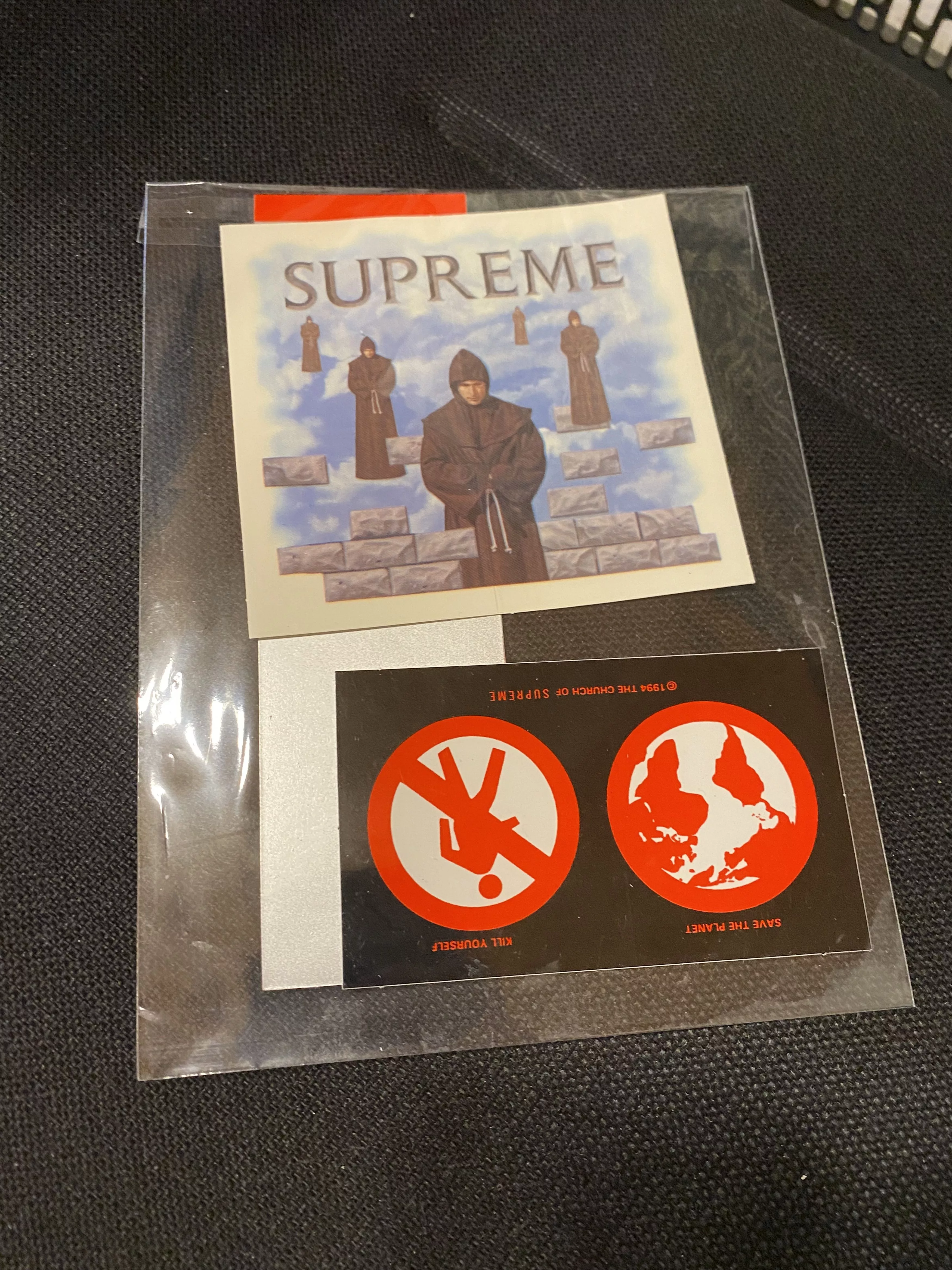 Supreme Miscellaneous Supreme scratch off sticker pack Gray