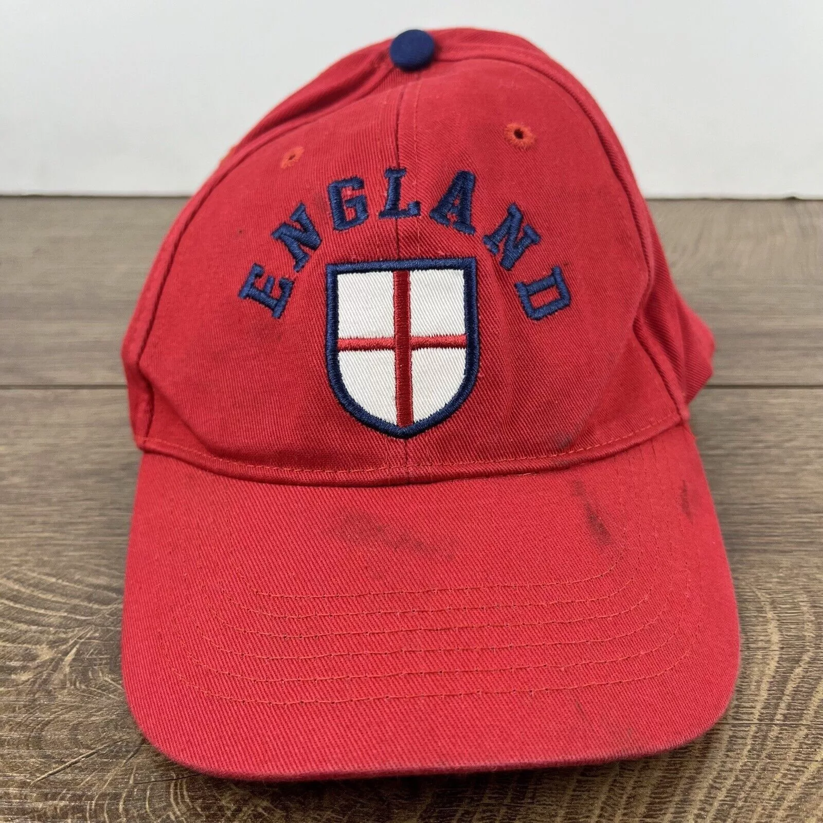 Other Hats Other England Hat England Baseball Hat Red Adjustable Hat Red Adul