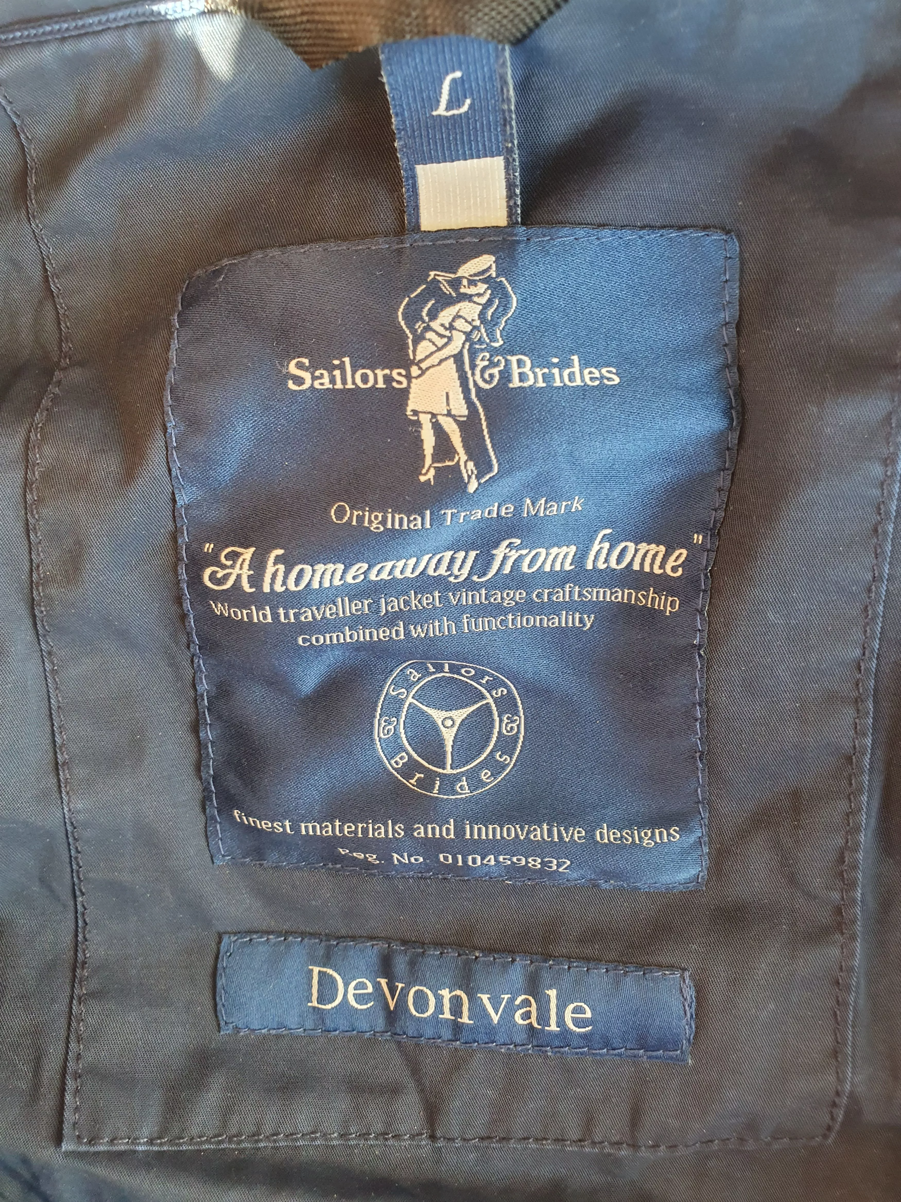 Other Light Jackets Other Sailors & Brides Devonvale Windbreaker Navy jacket sz L Blue Sportswear