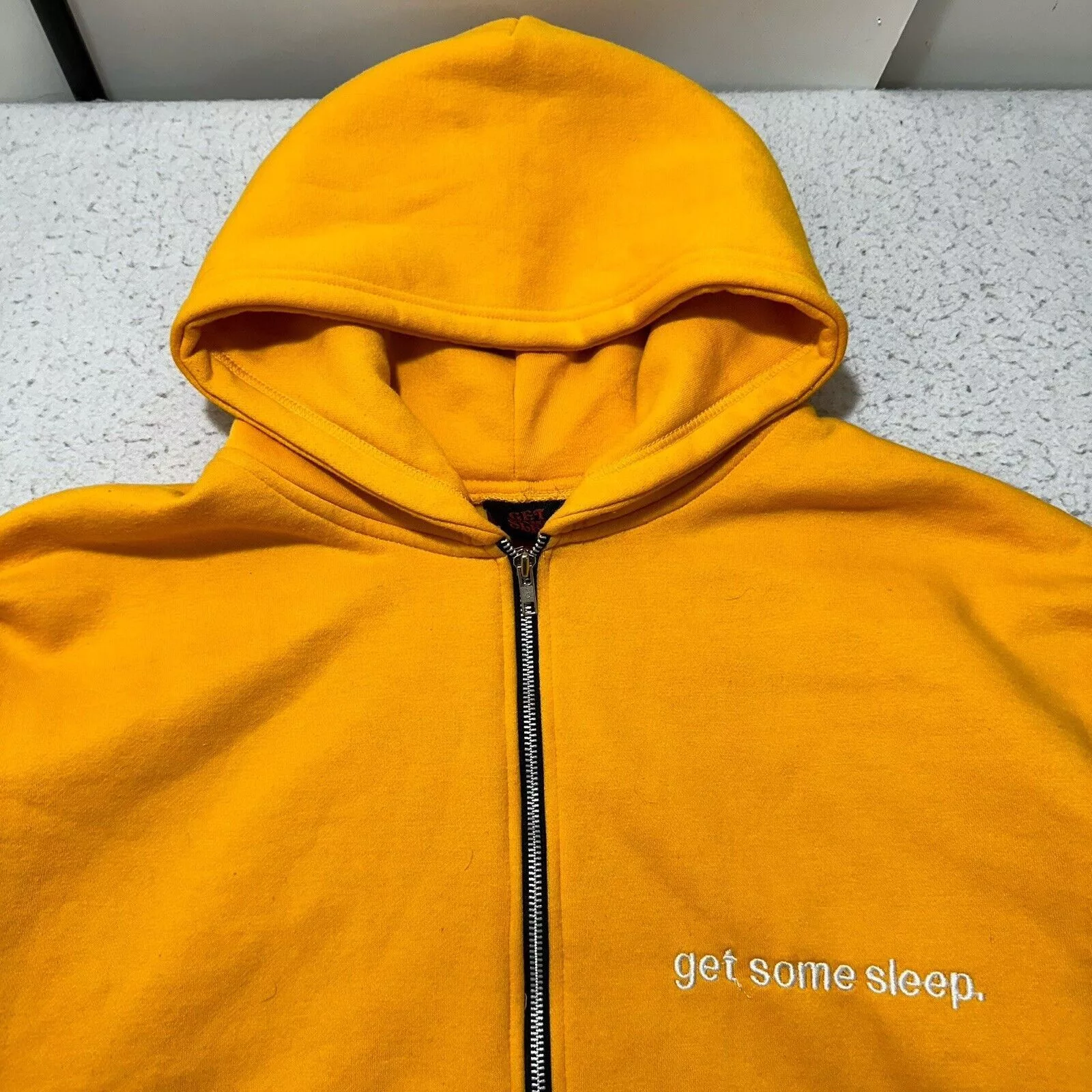 Other Sweatshirts Hoodies Other Get Some Sleep XXL Hoodie Won't Be Like This Forever Mustard Yellow
