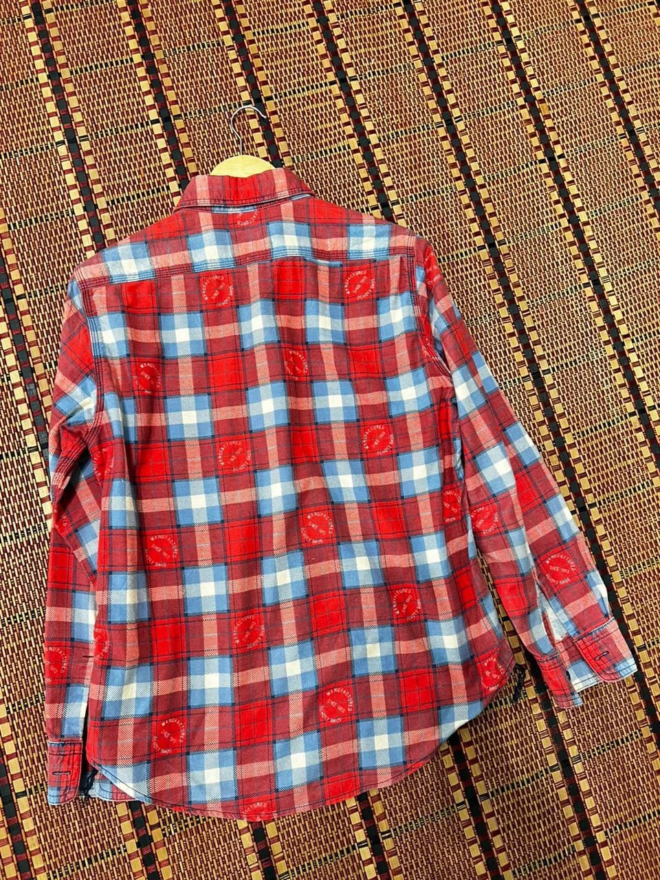 Schott Shirts Button Ups Schott Bros NYC Flannel Red