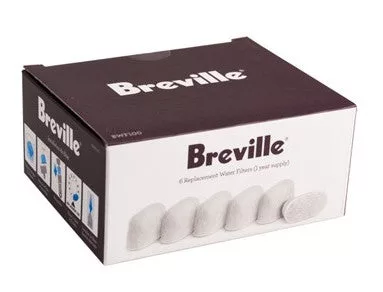 6 Replacement Resin Water Filters Breville