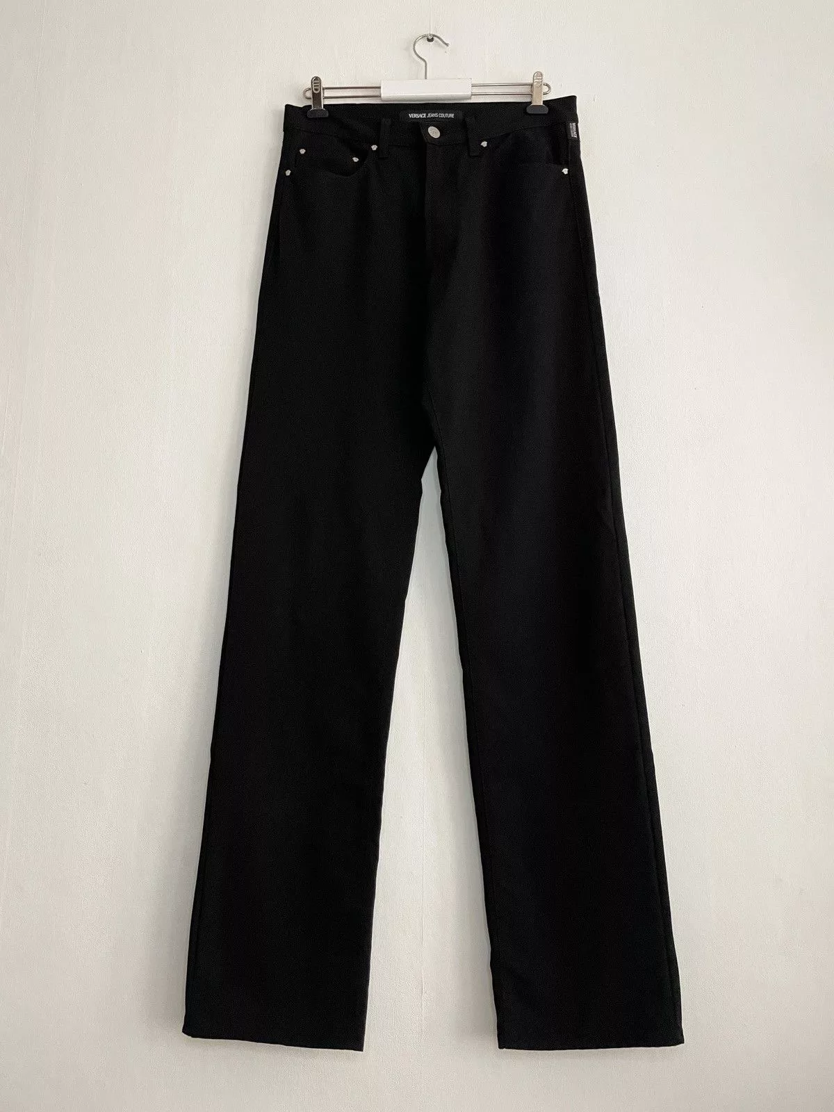 Versace Casual Pants Versace × Versace Jeans Couture Versace Jeans Couture Nylon Pants Black