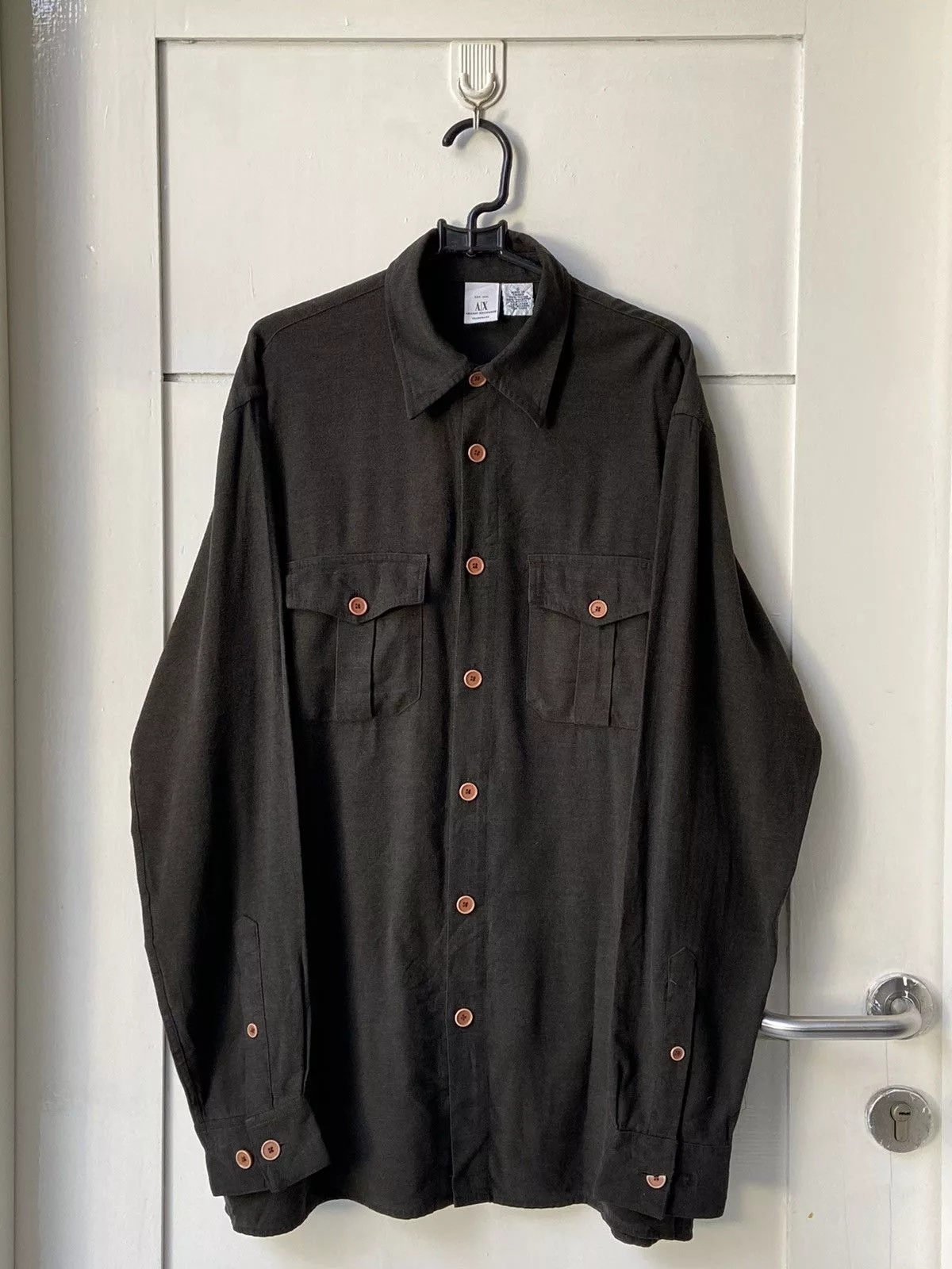 Armani Exchange Shirts Button Ups ARMANI EXCHANGE Brown Shirt