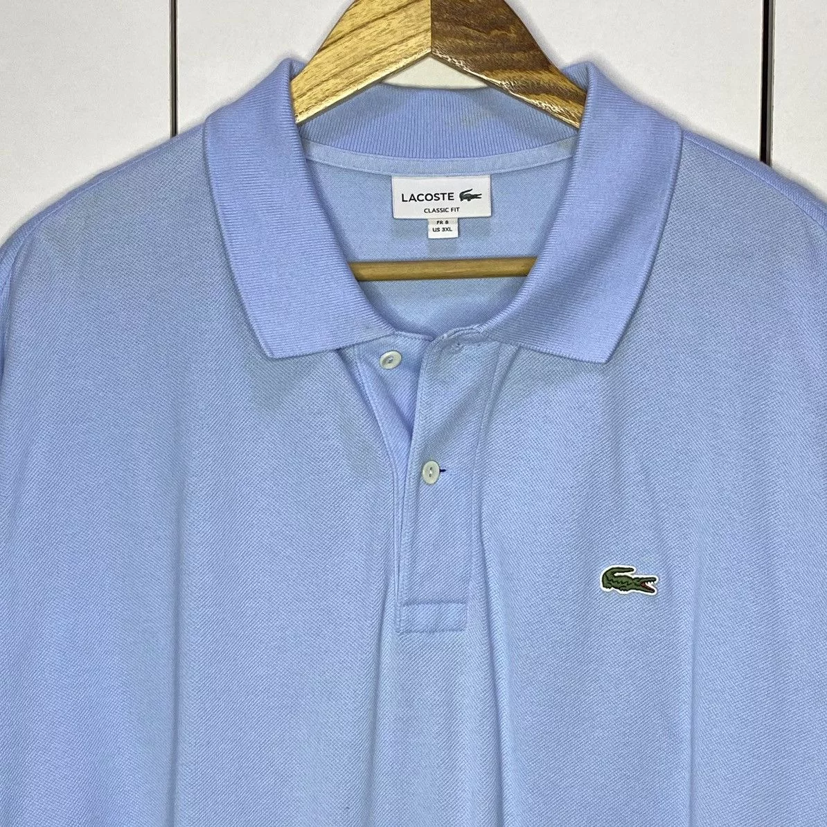 Lacoste Polos Lacoste Blue Classic Fit Polo Shirt | 8