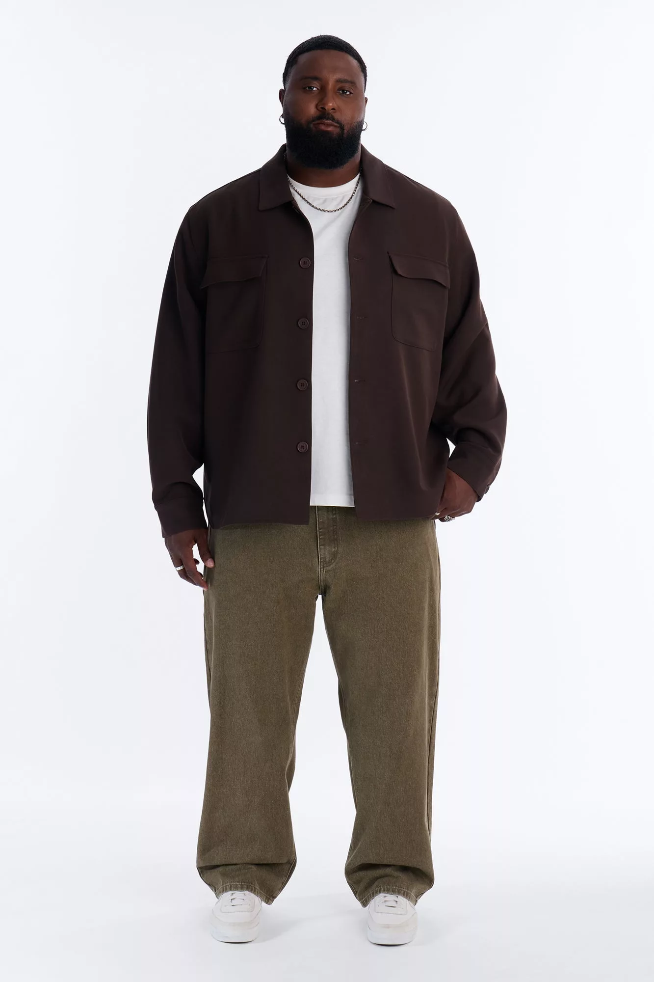 The Staple Relaxed Jean - Olive