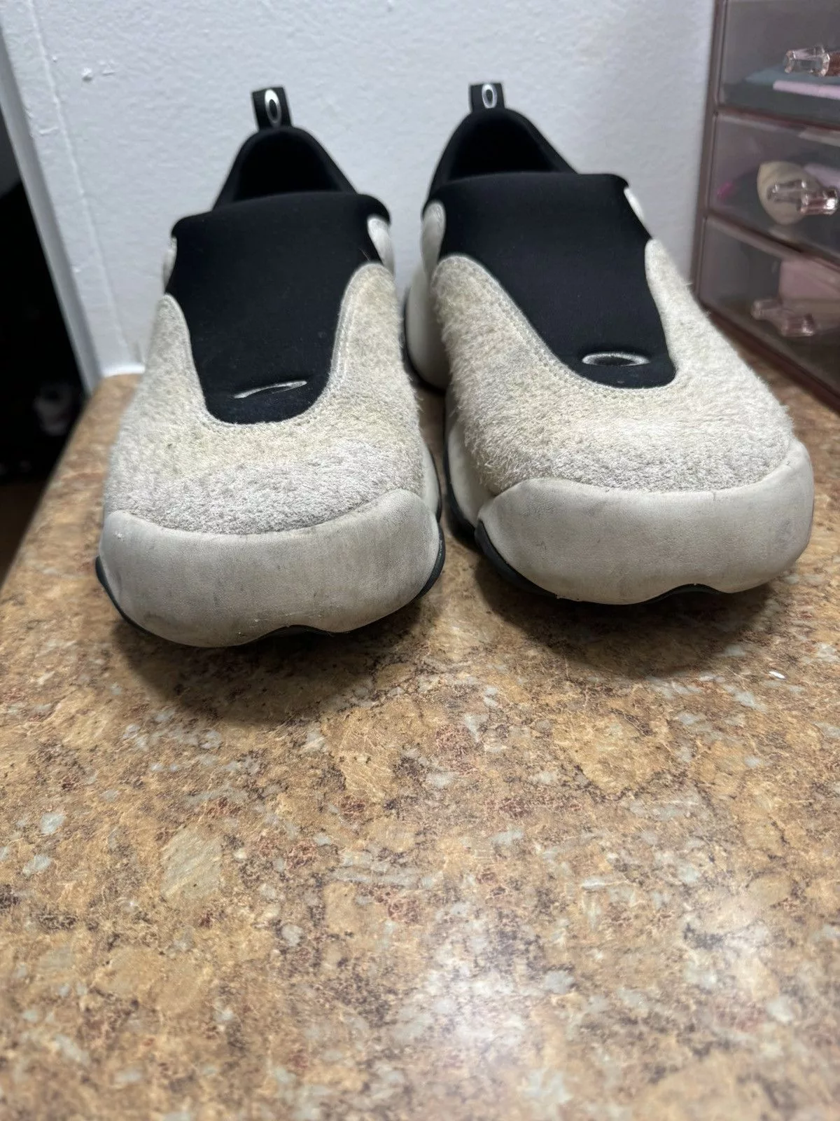 Brain Dead Slip Ons Brain Dead x Oakley White